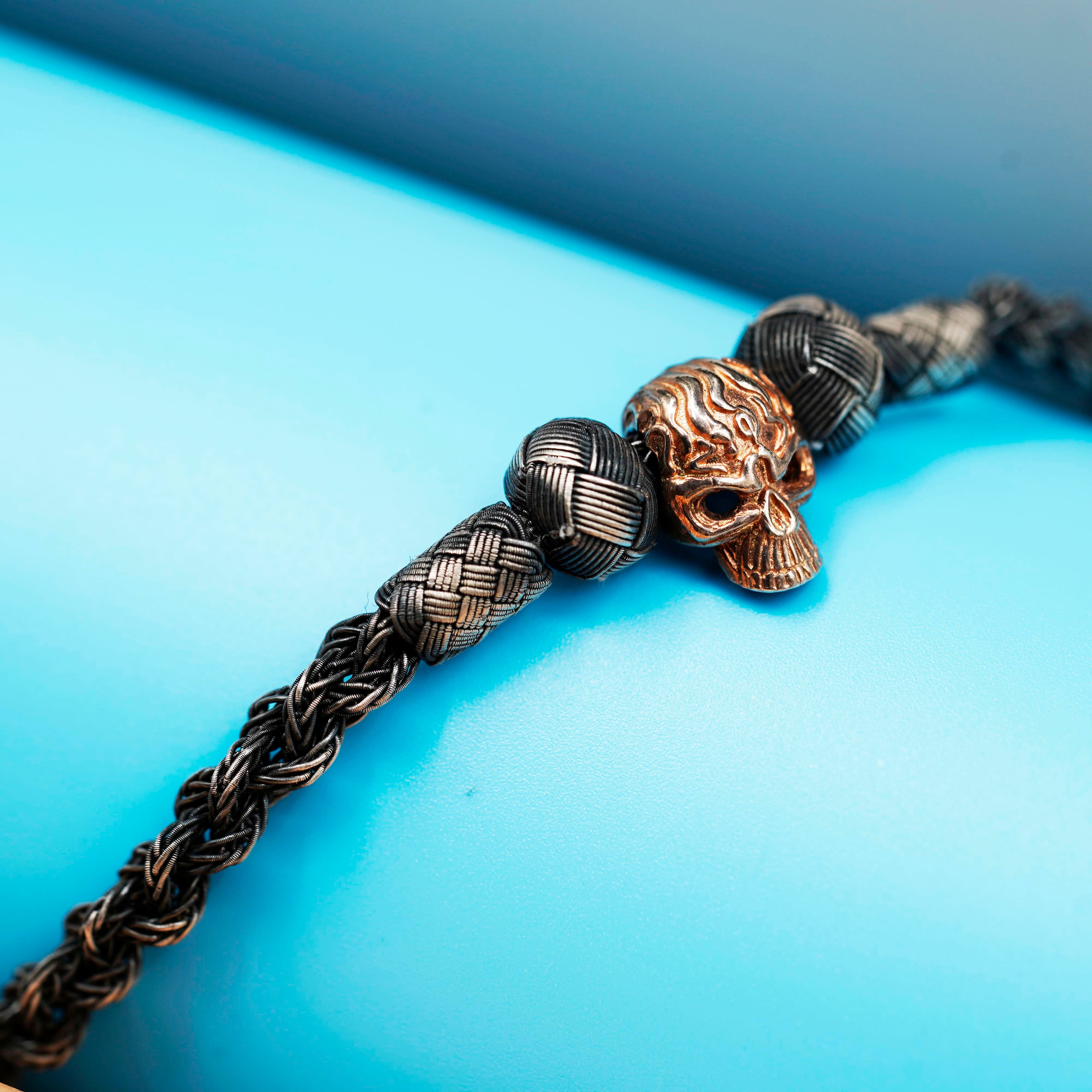 Dark Soul, Dark Skull, Unisex Bracelet