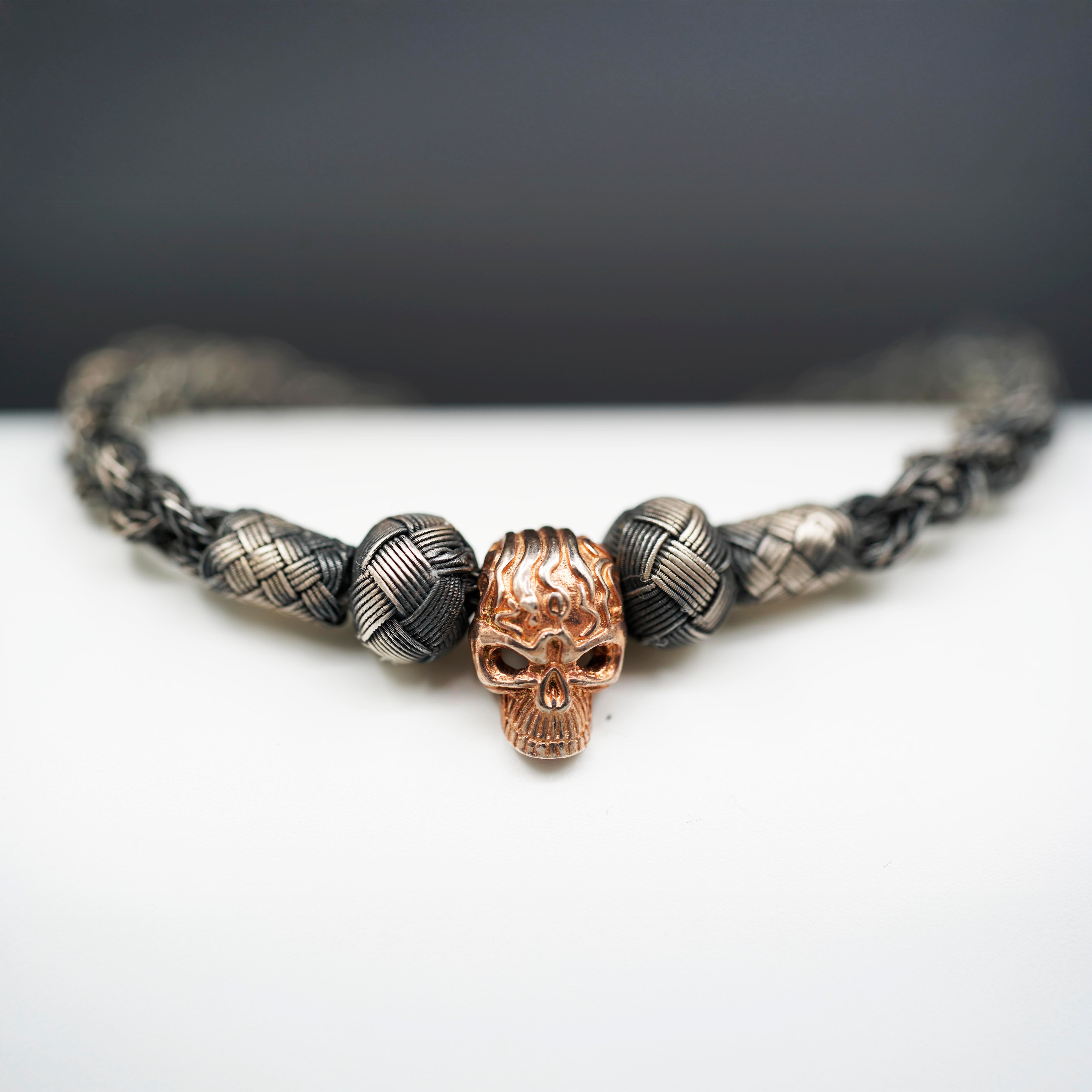 Dark Soul, Dark Skull, Unisex Bracelet