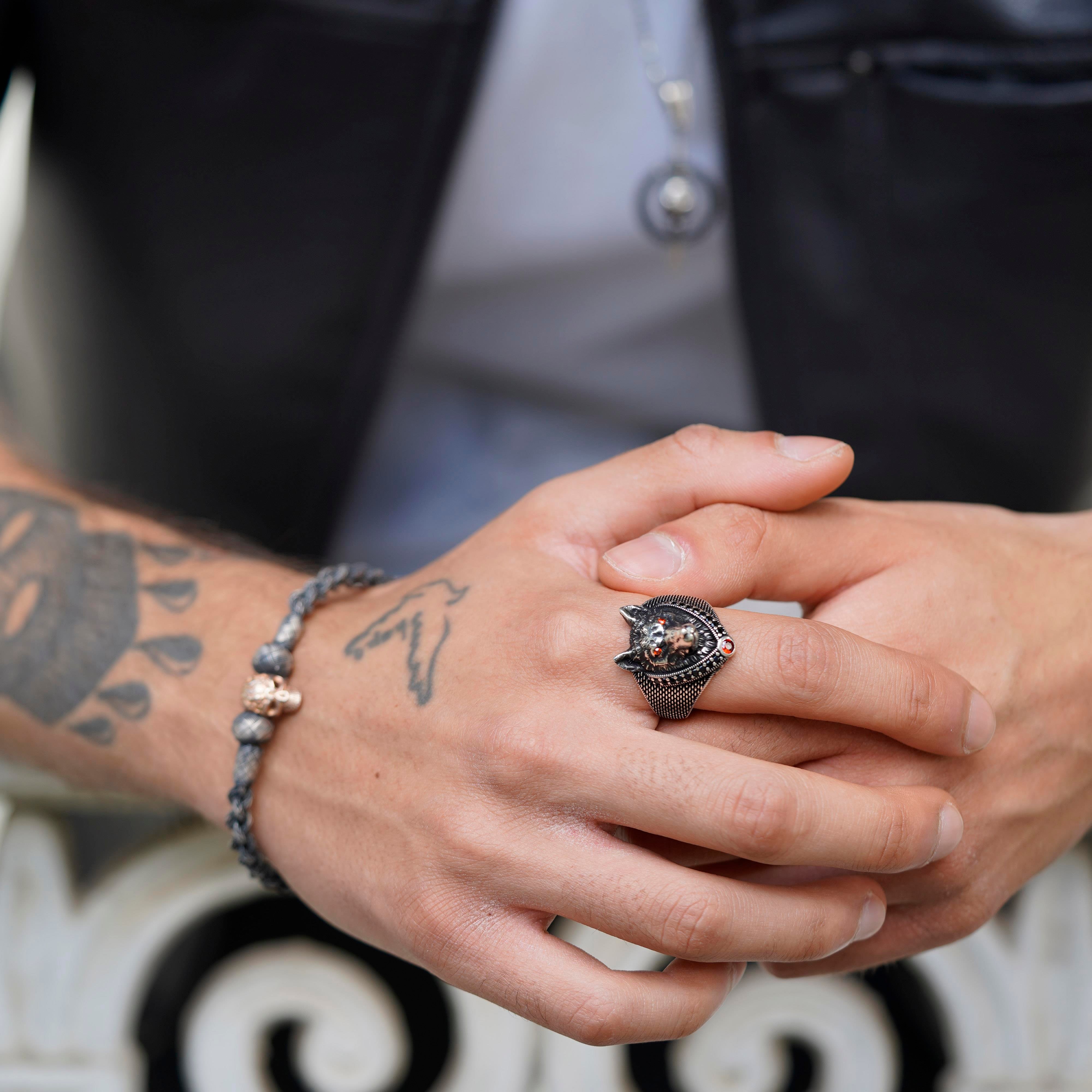 Dark Soul, Dark Skull, Unisex Bracelet