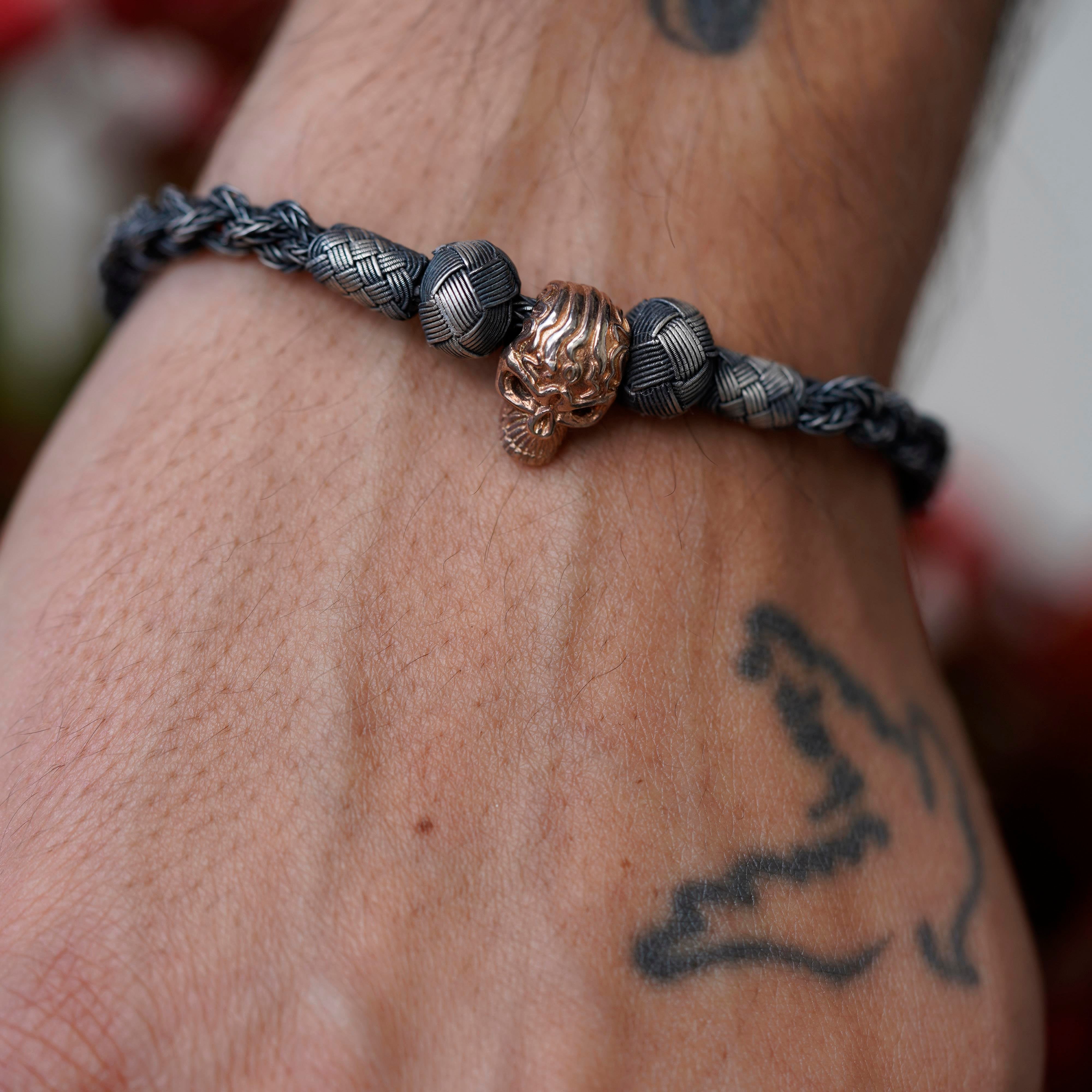 Dark Soul, Dark Skull, Unisex Bracelet