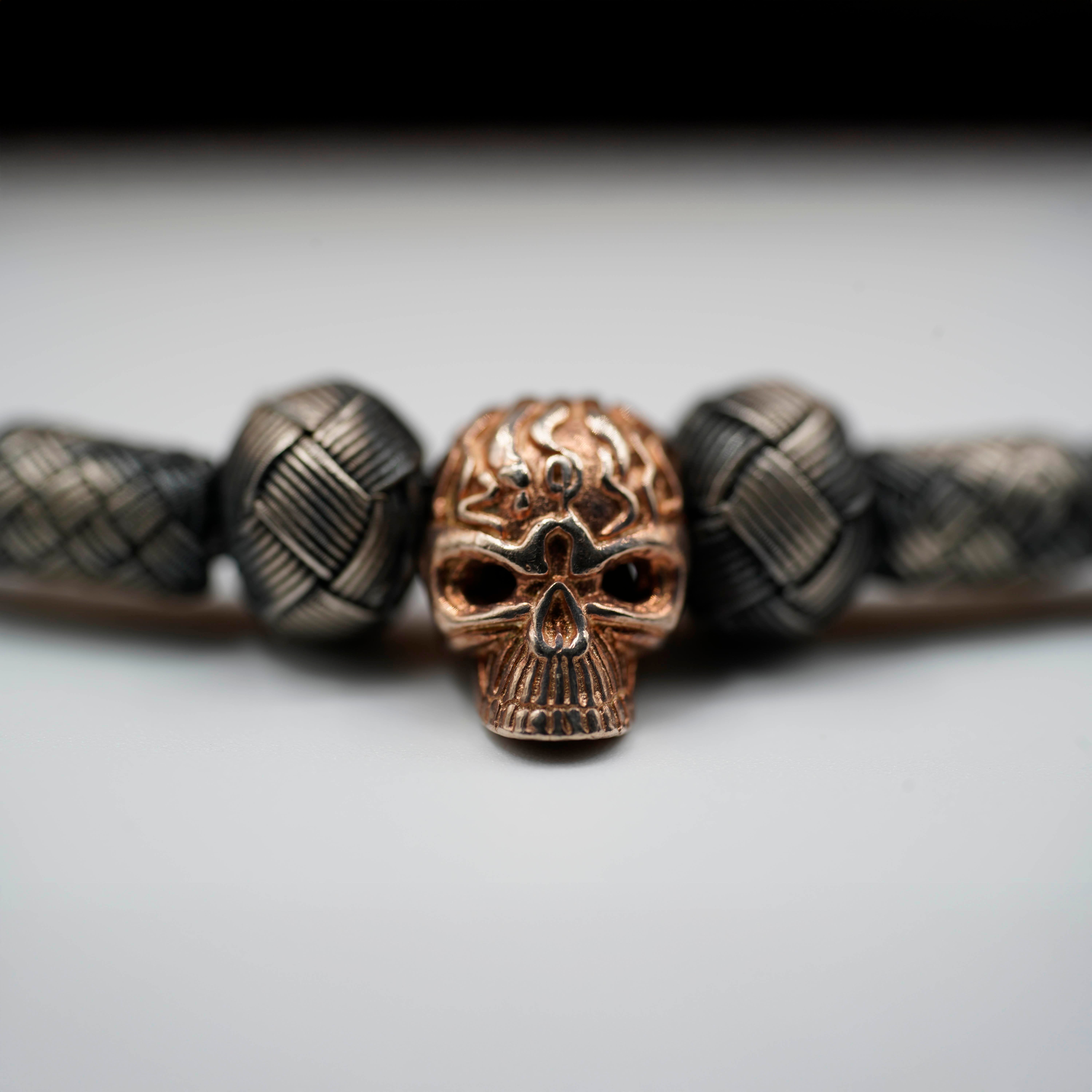 Dark Soul, Dark Skull, Unisex Bracelet