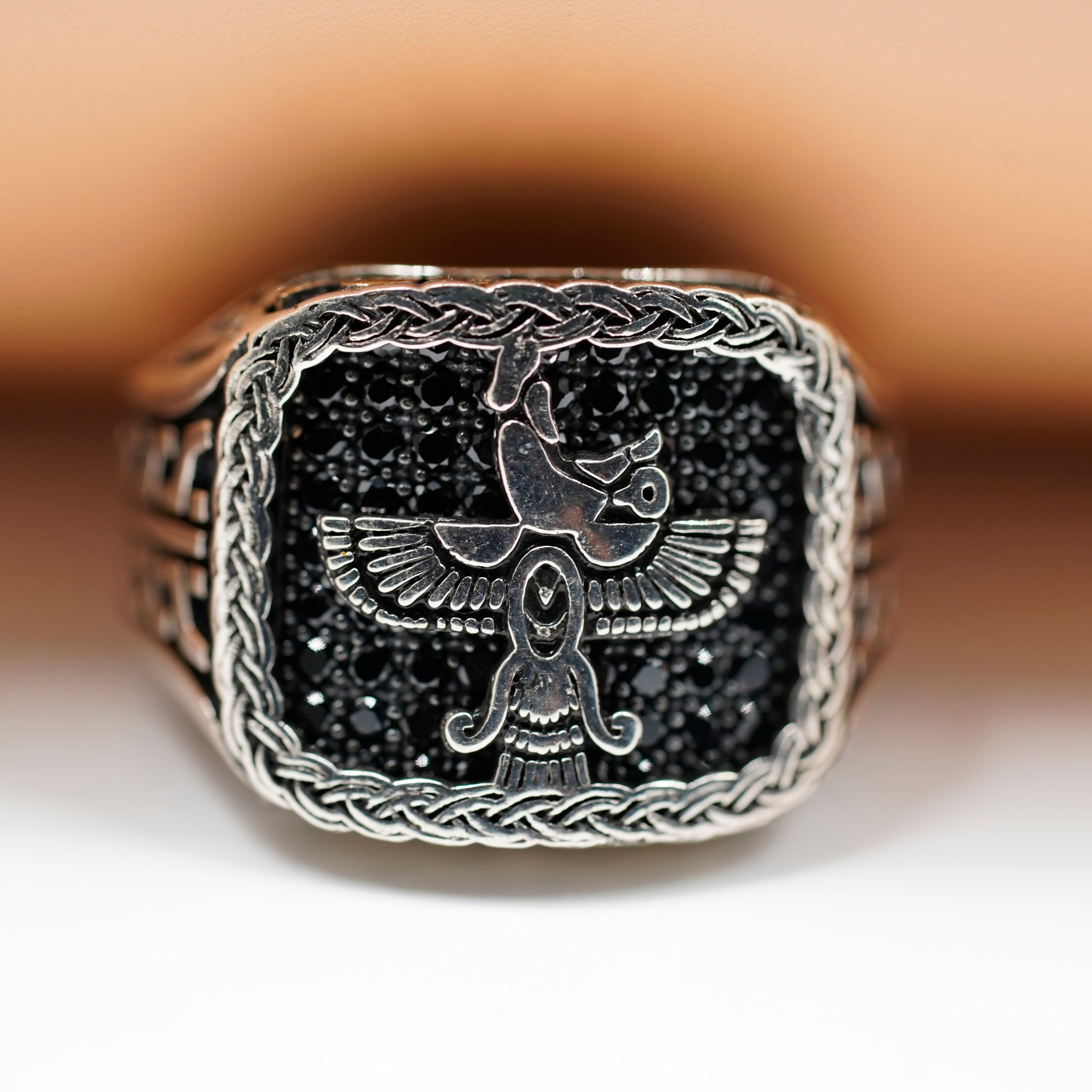 Faravahar Ahura Mazda Yüzük