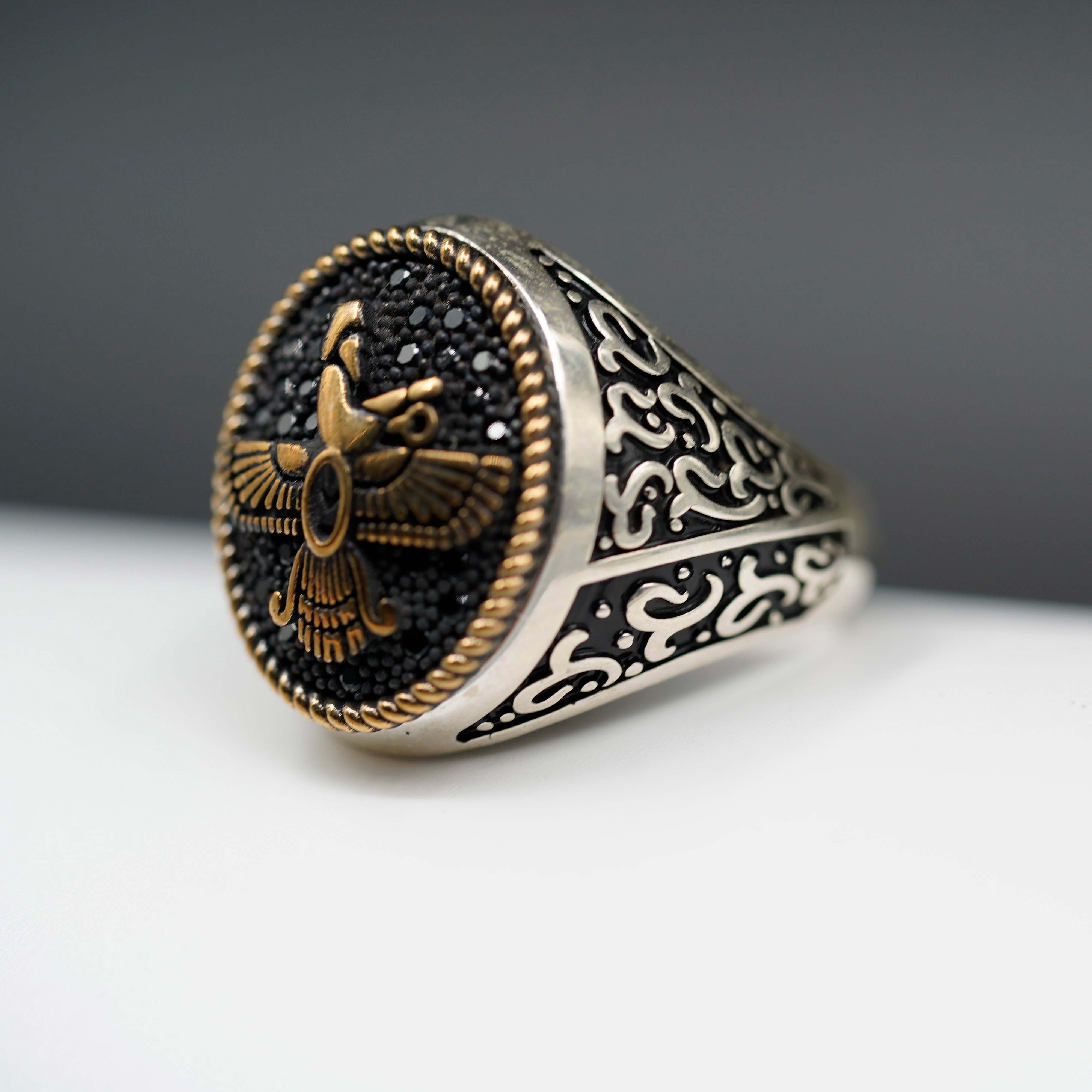 Faravahar Ahura Mazda Yüzük