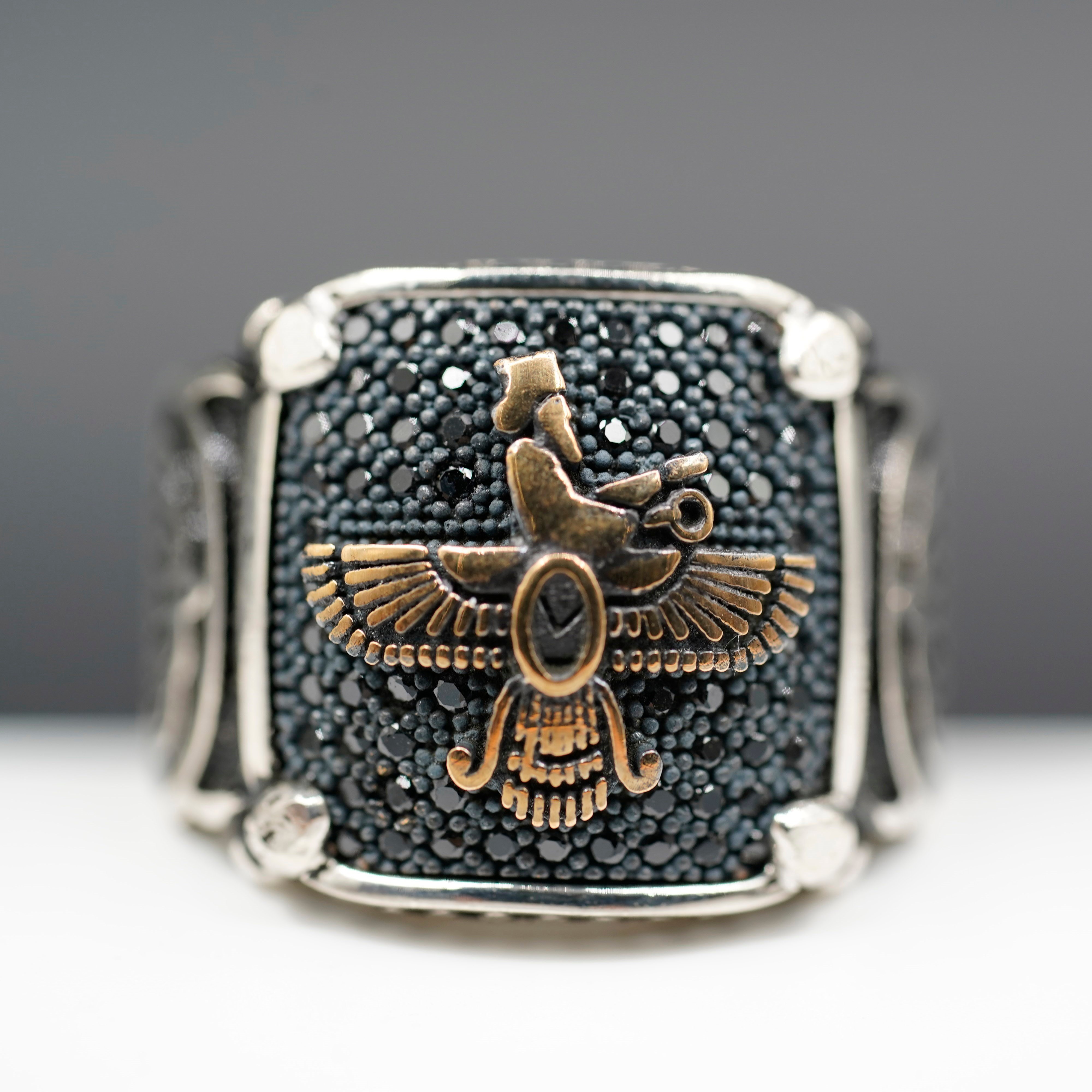 Faravahar Ahura Mazda Yüzük