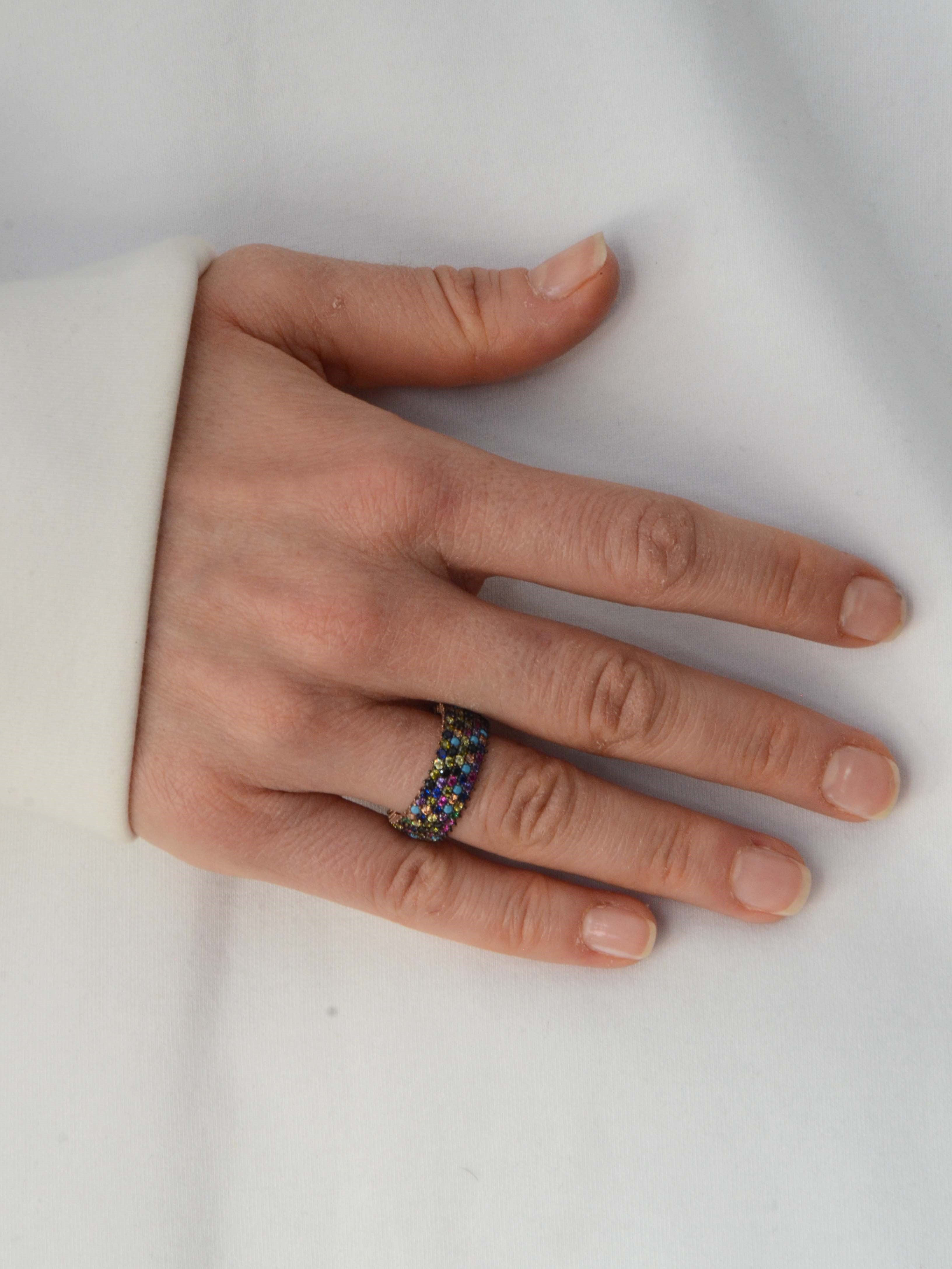 Infinity Ring, Colorful Sky