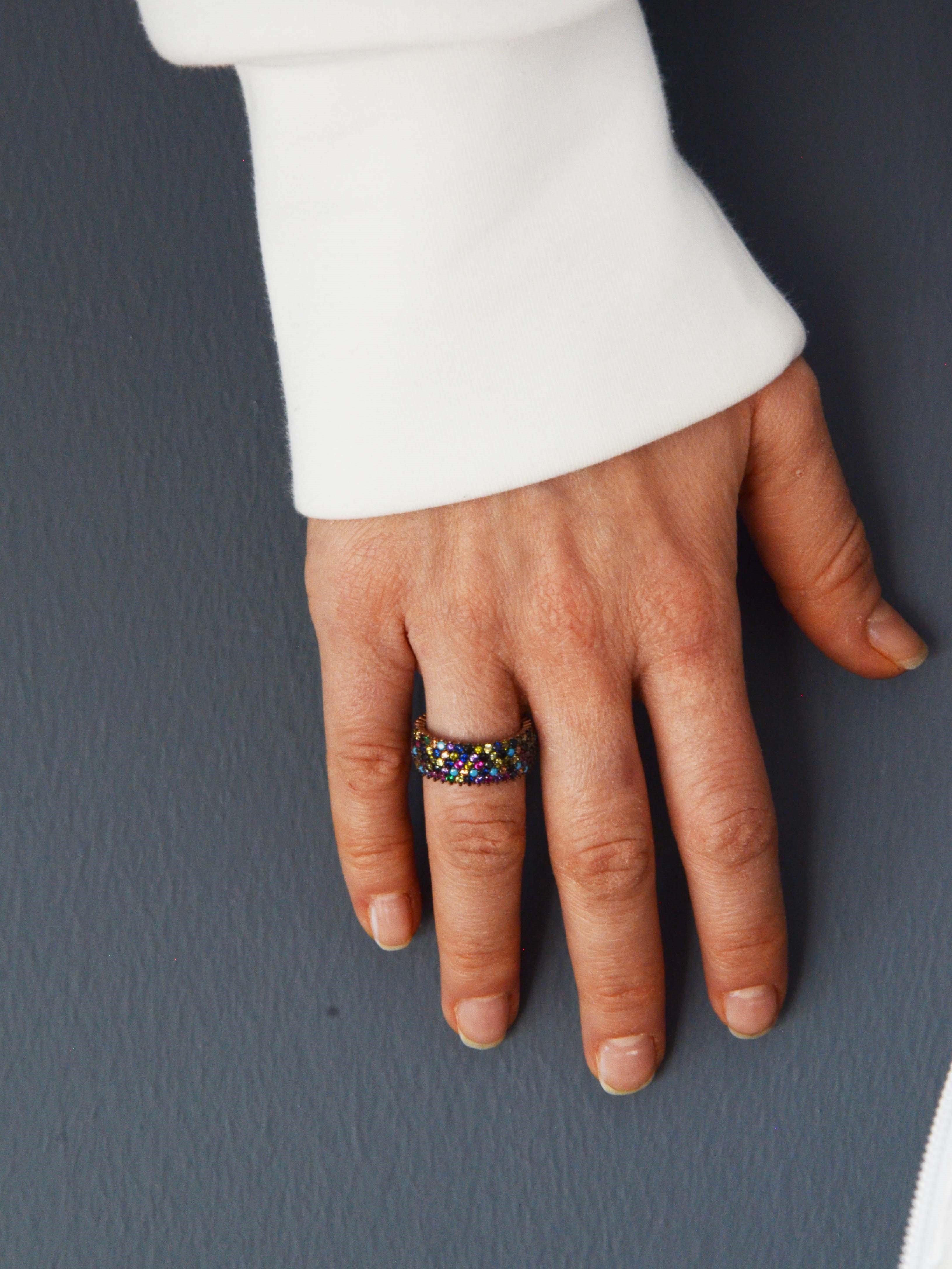 Infinity Ring, Colorful Sky
