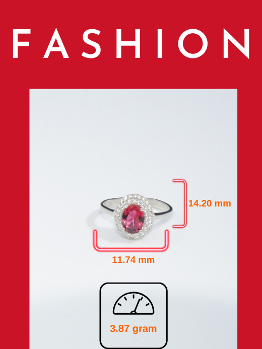 Infinity Pink Love Ring