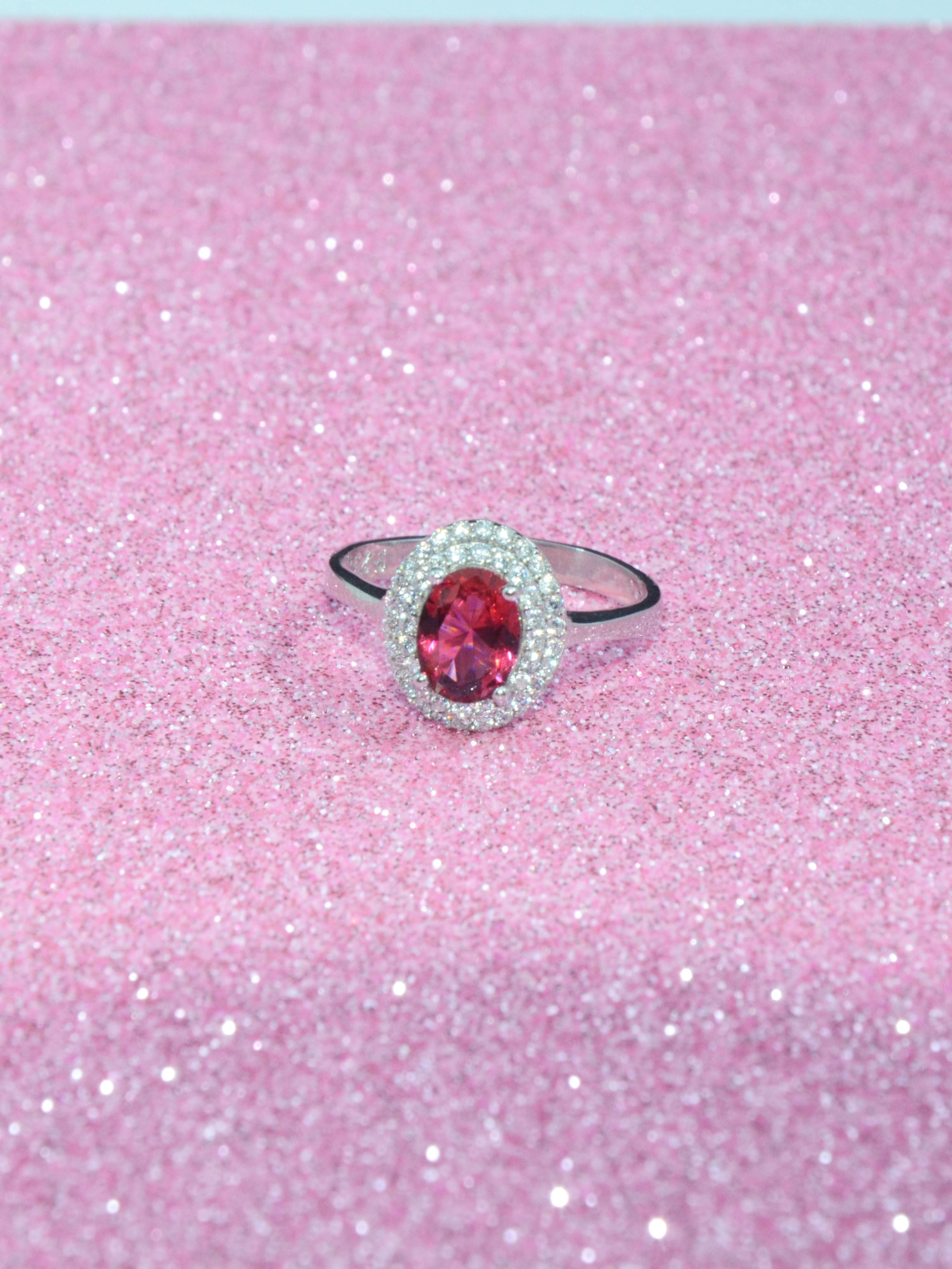 Infinity Pink Love Ring