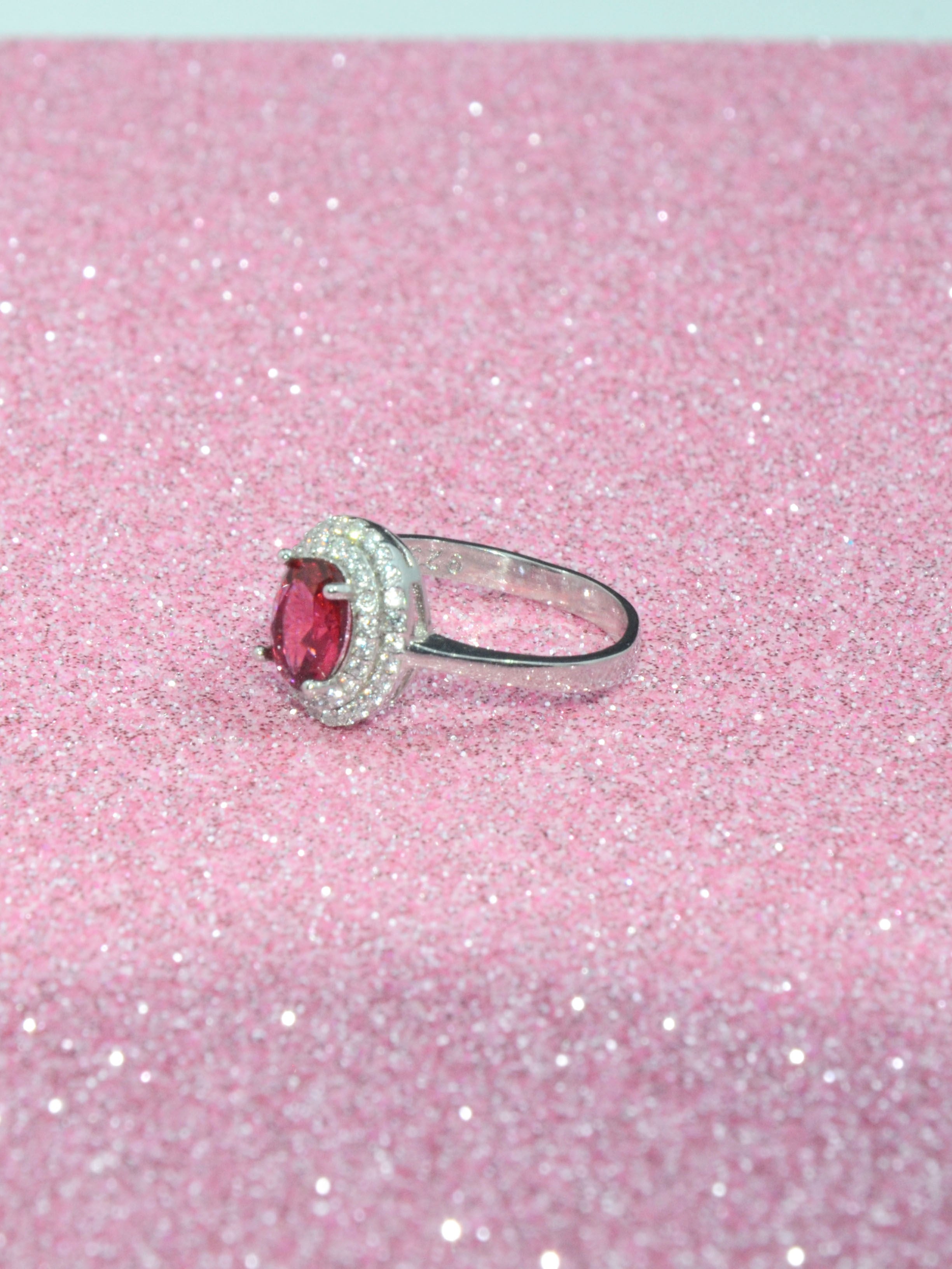 Infinity Pink Love Ring