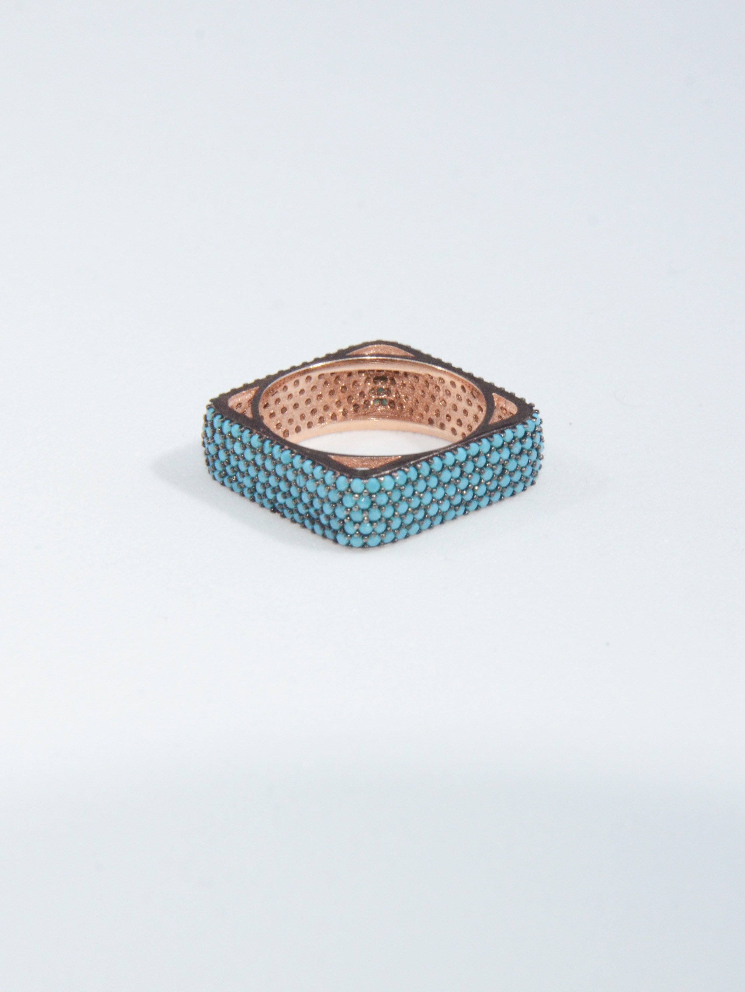 Infinity Ring, Turqoise