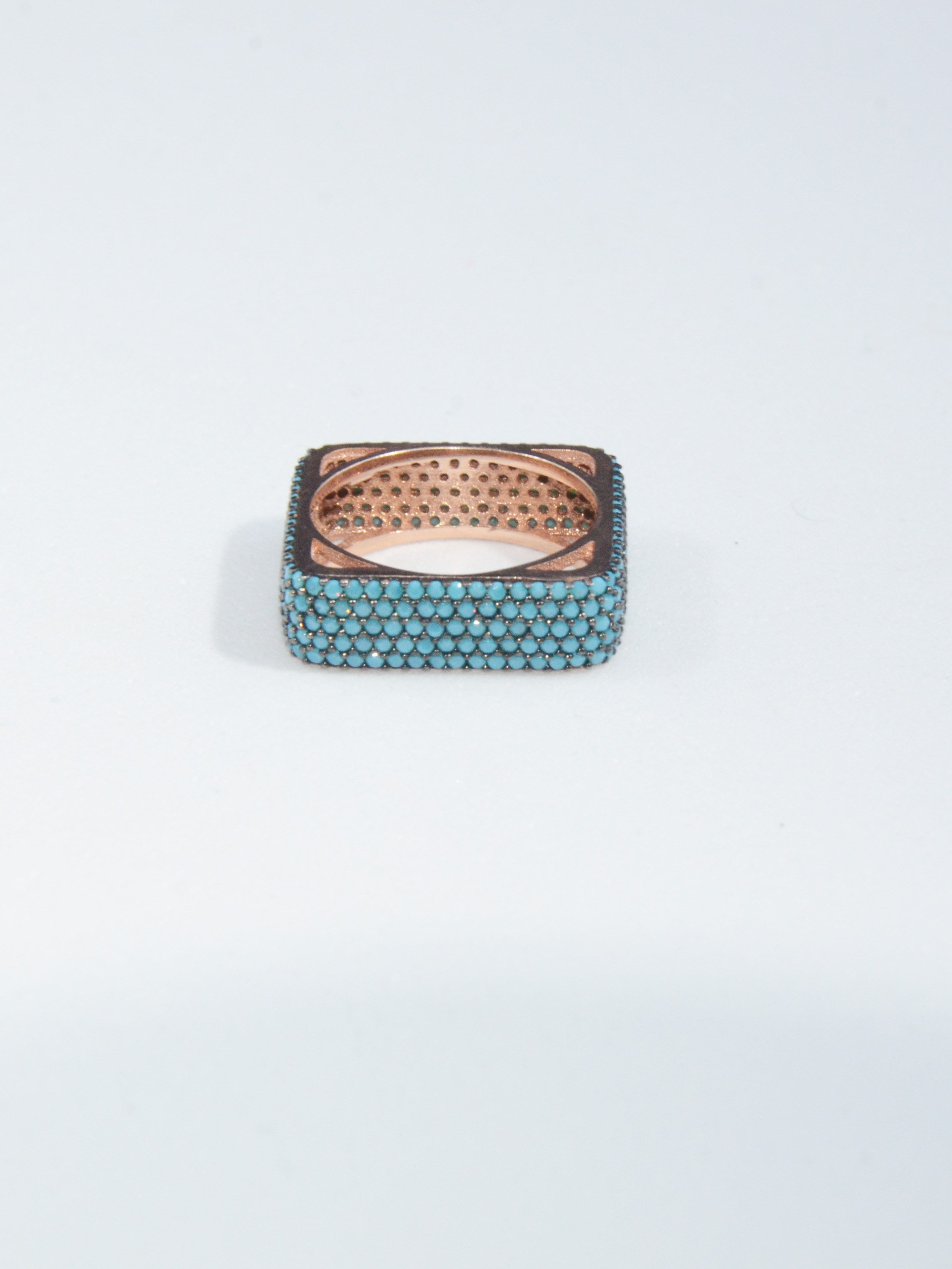 Infinity Ring, Turqoise