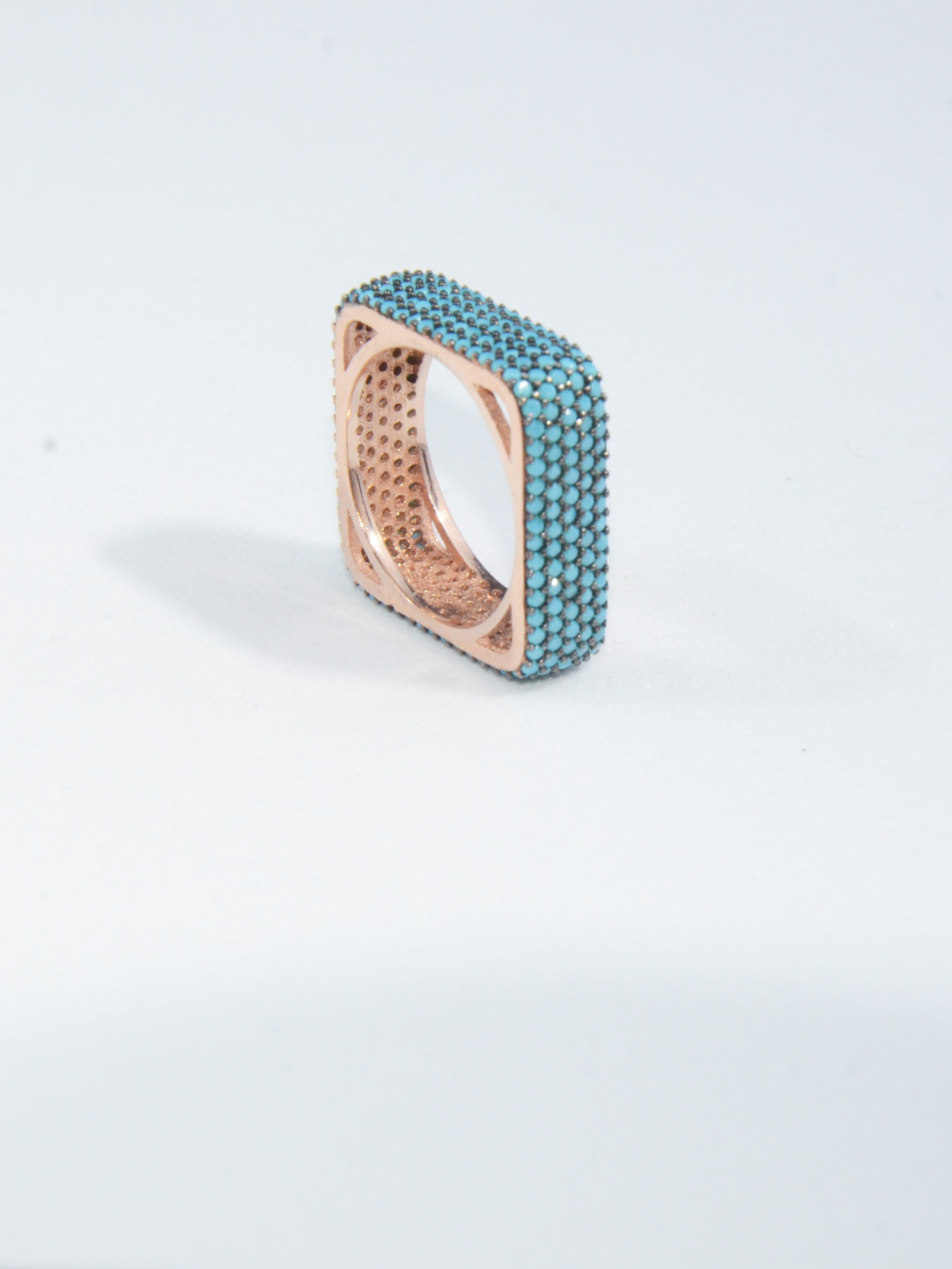 Infinity Ring, Turqoise