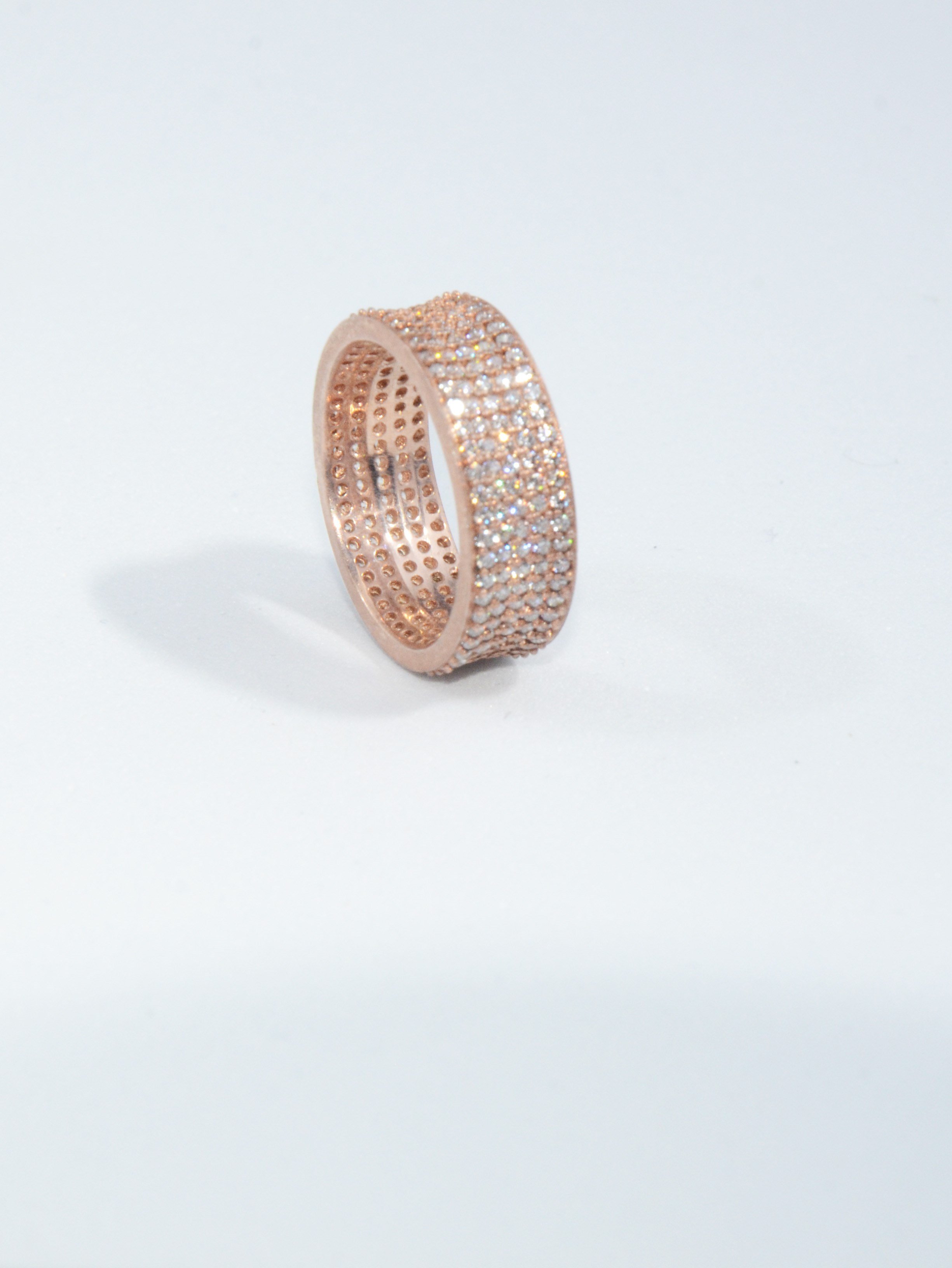 Infinity White Sky Ring