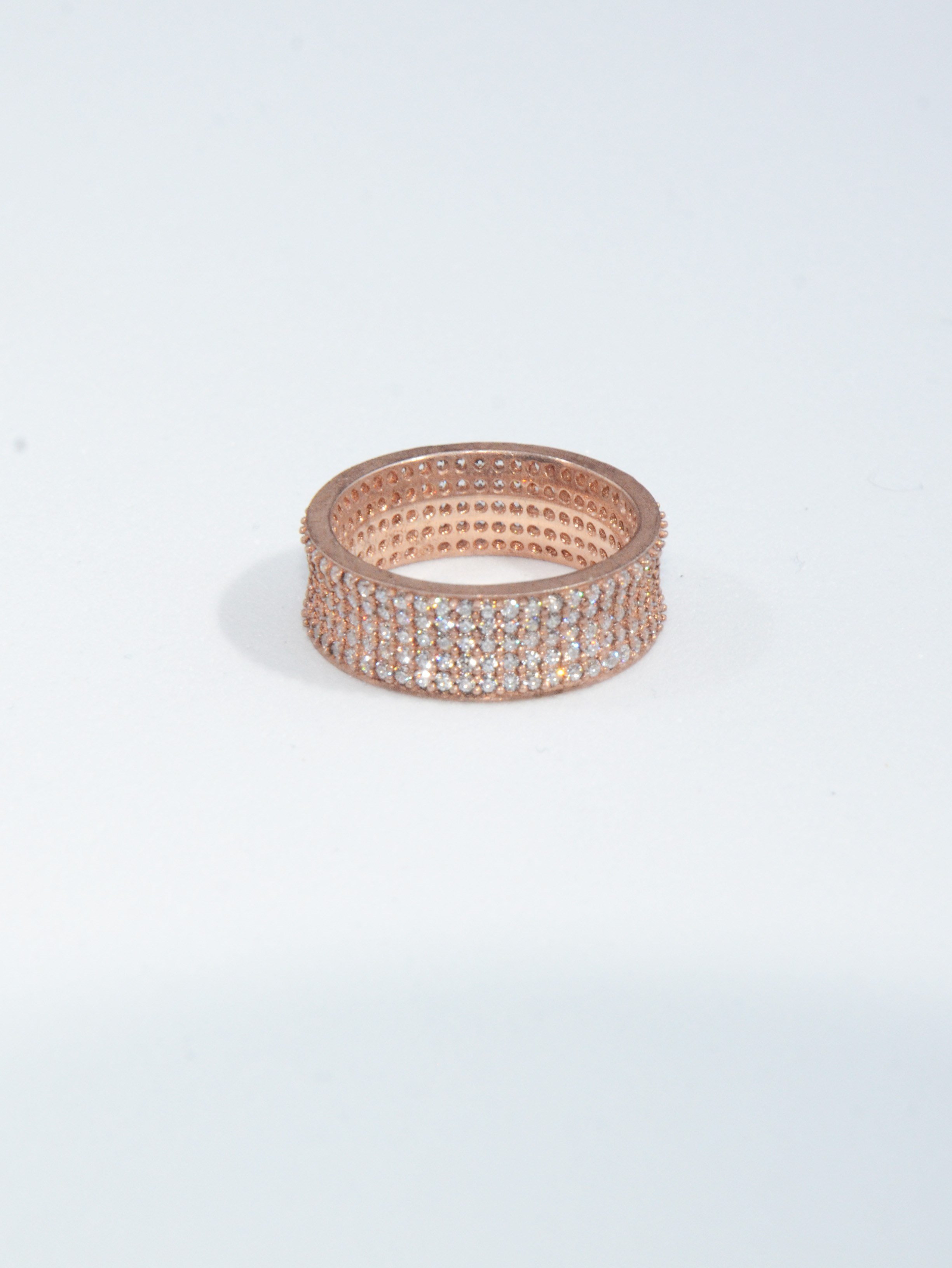Infinity White Sky Ring