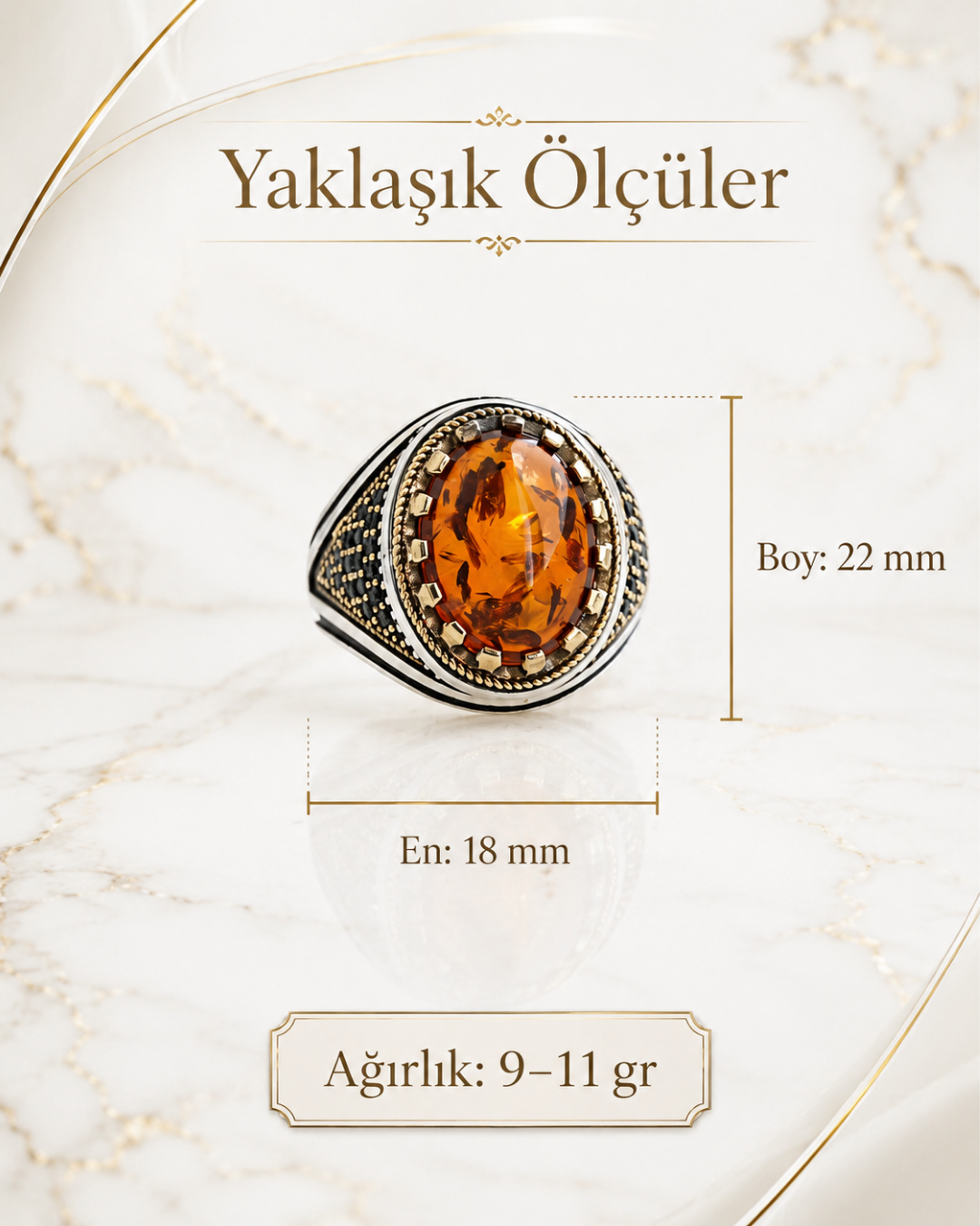 Kor Mühür Yüzük