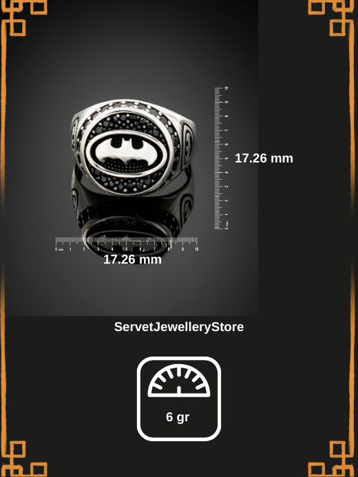 Luxury Batman Ring