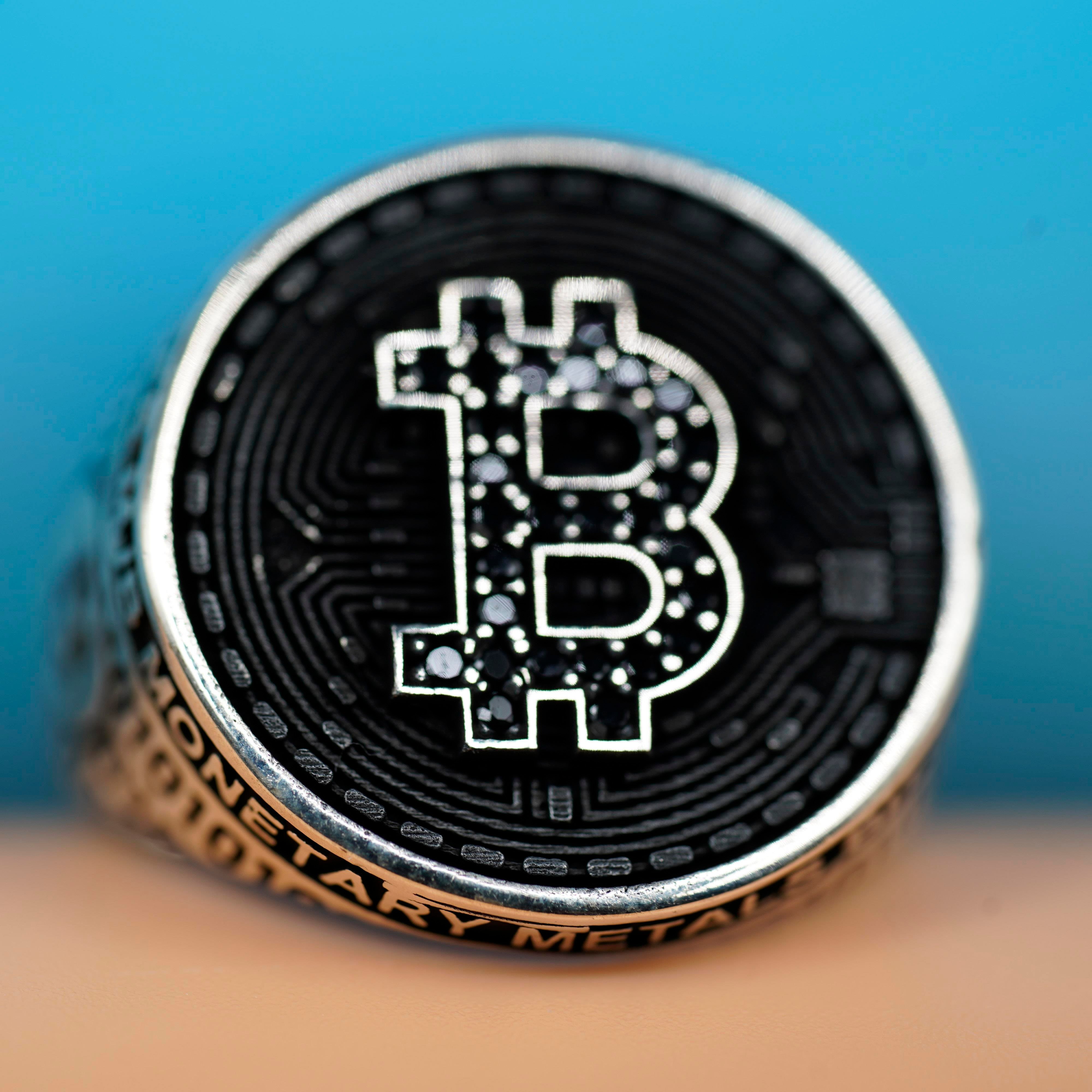 Luxury Bitcoin Ring