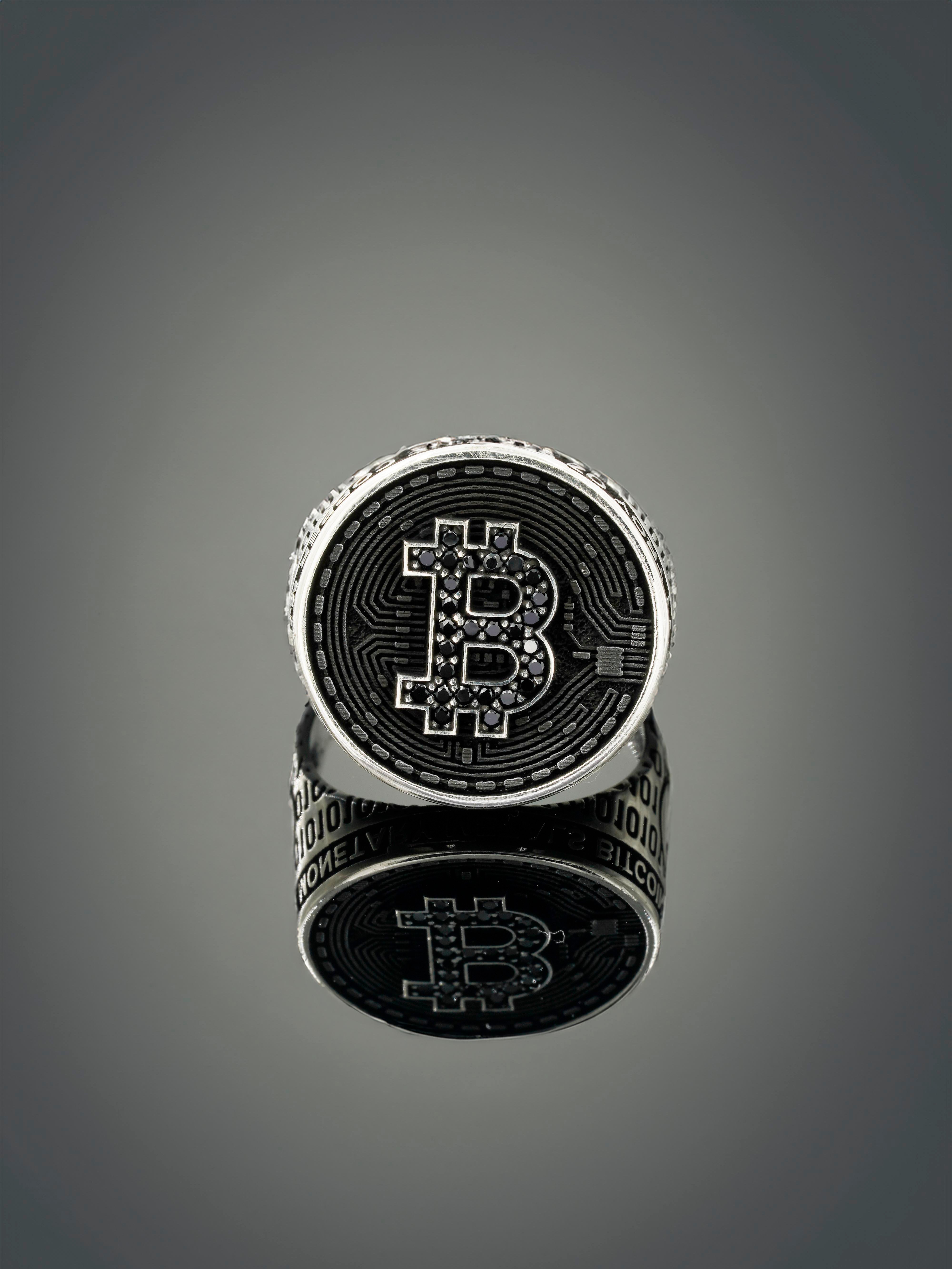 Luxury Bitcoin Ring