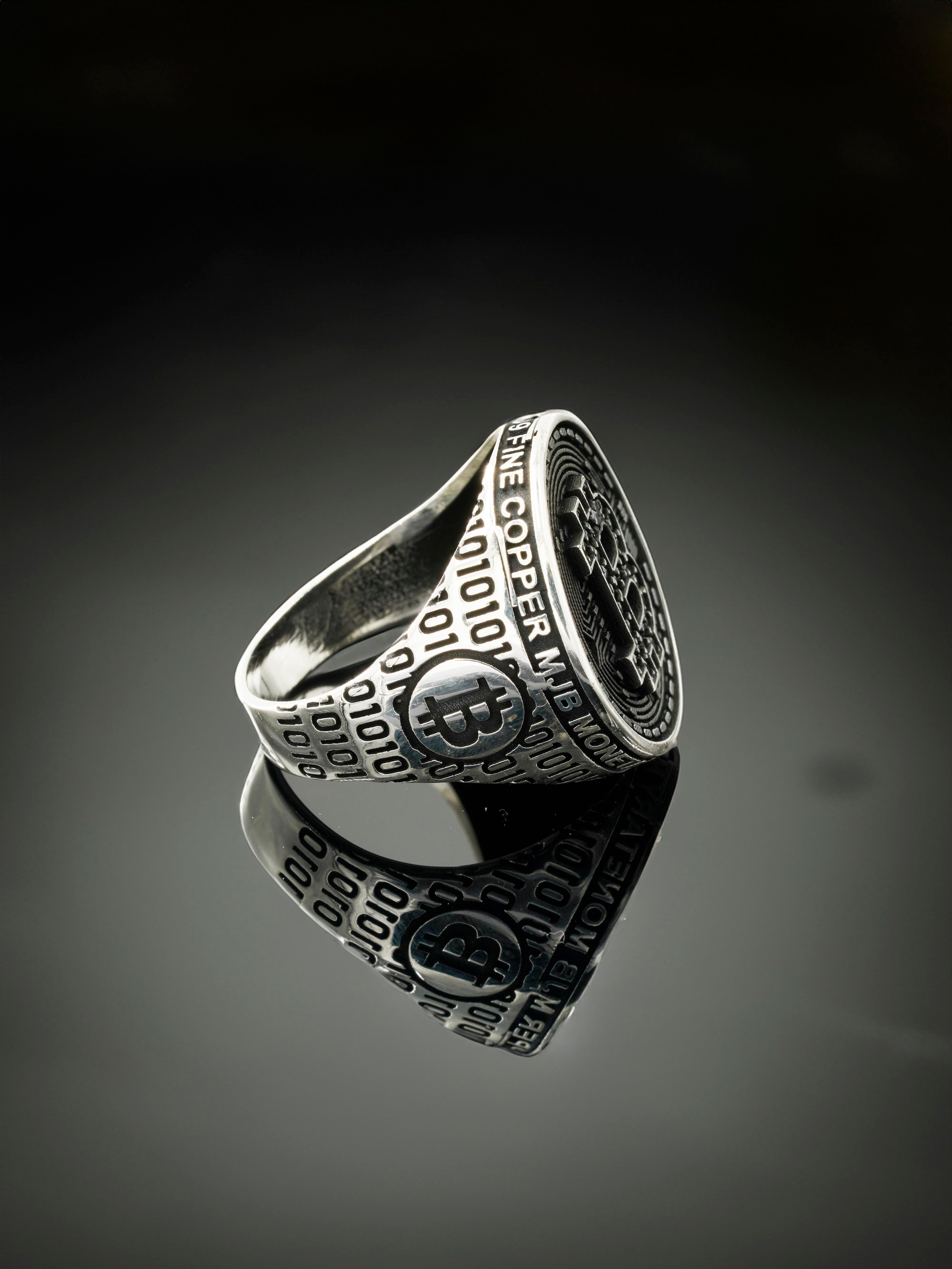 Luxury Bitcoin Ring