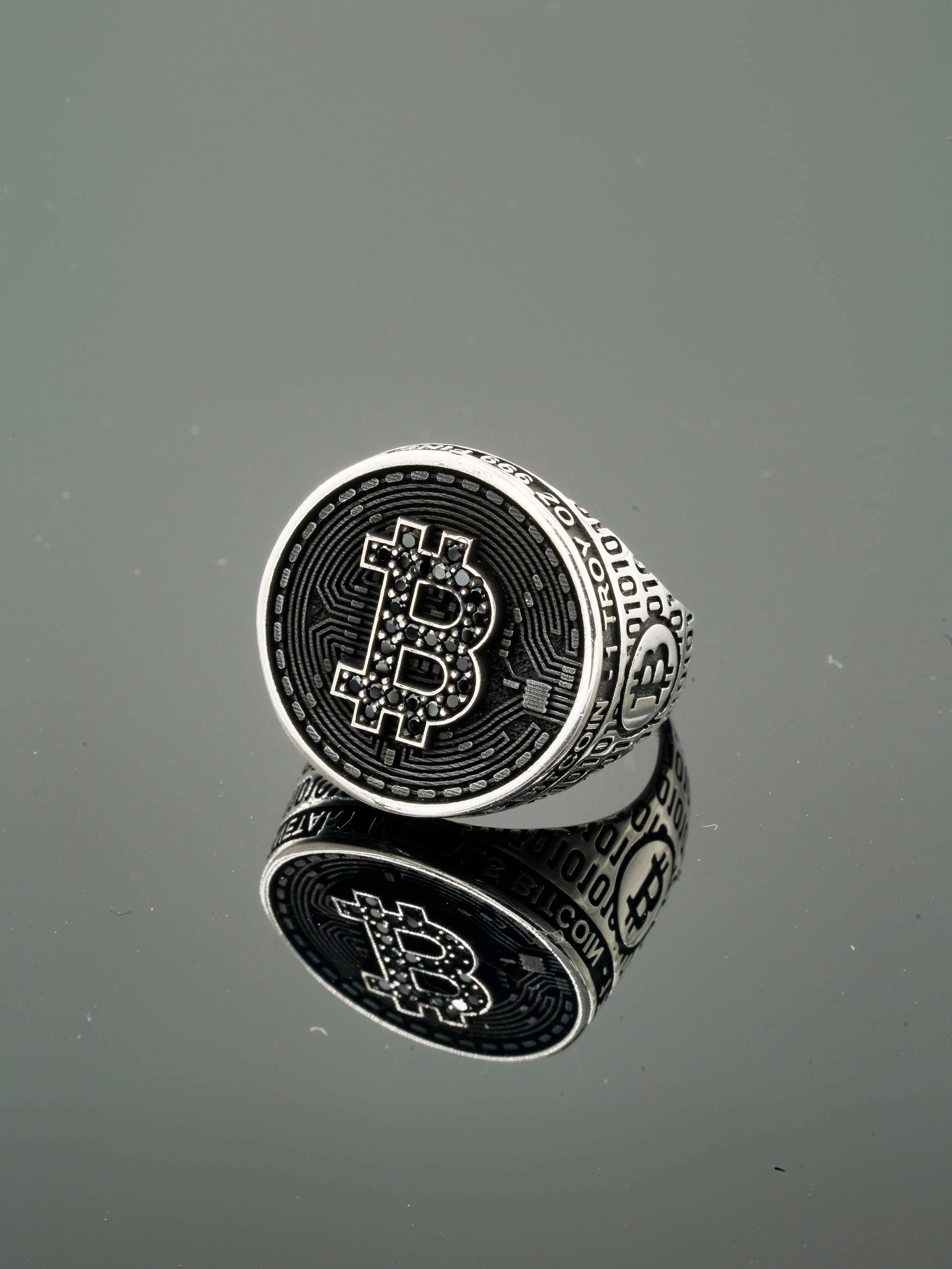 Luxury Bitcoin Ring