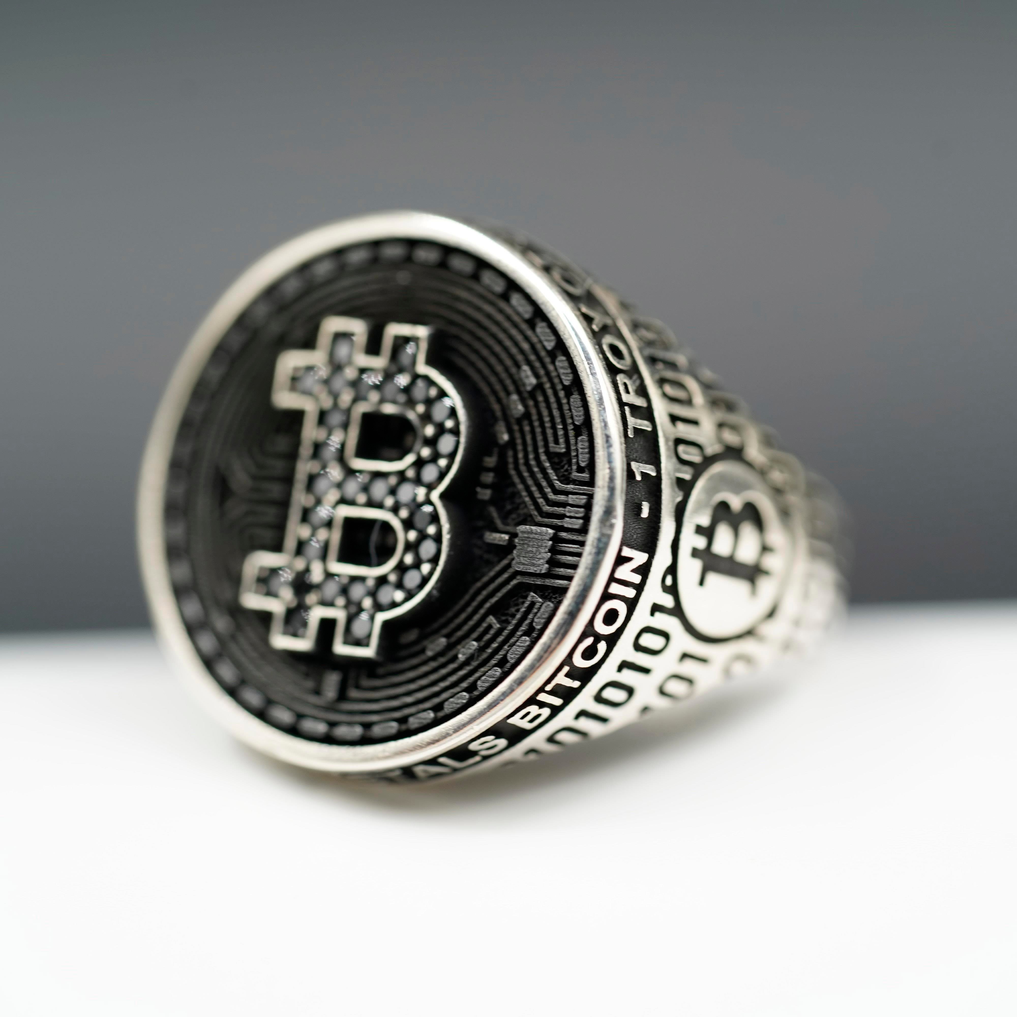 Luxury Bitcoin Ring