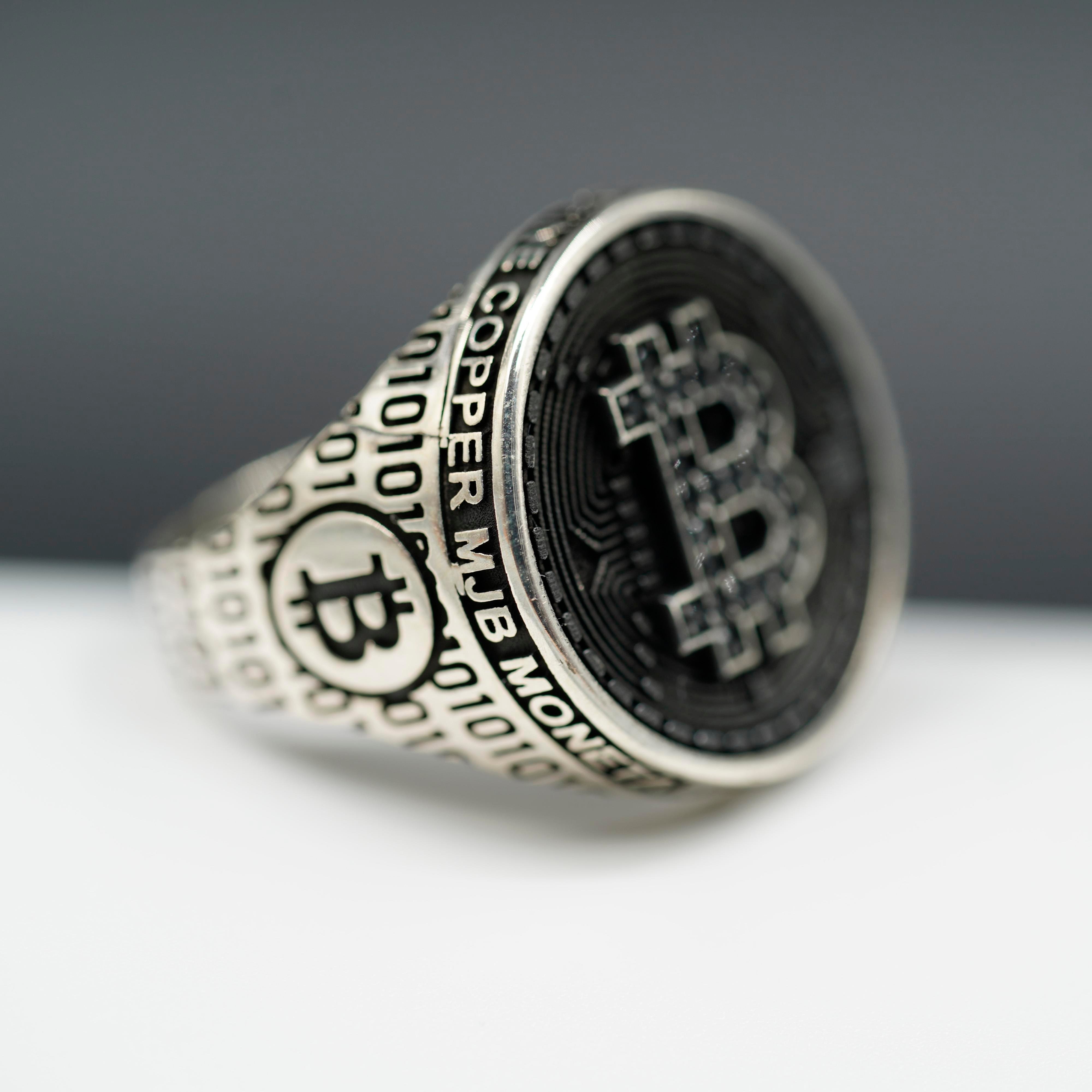 Luxury Bitcoin Ring