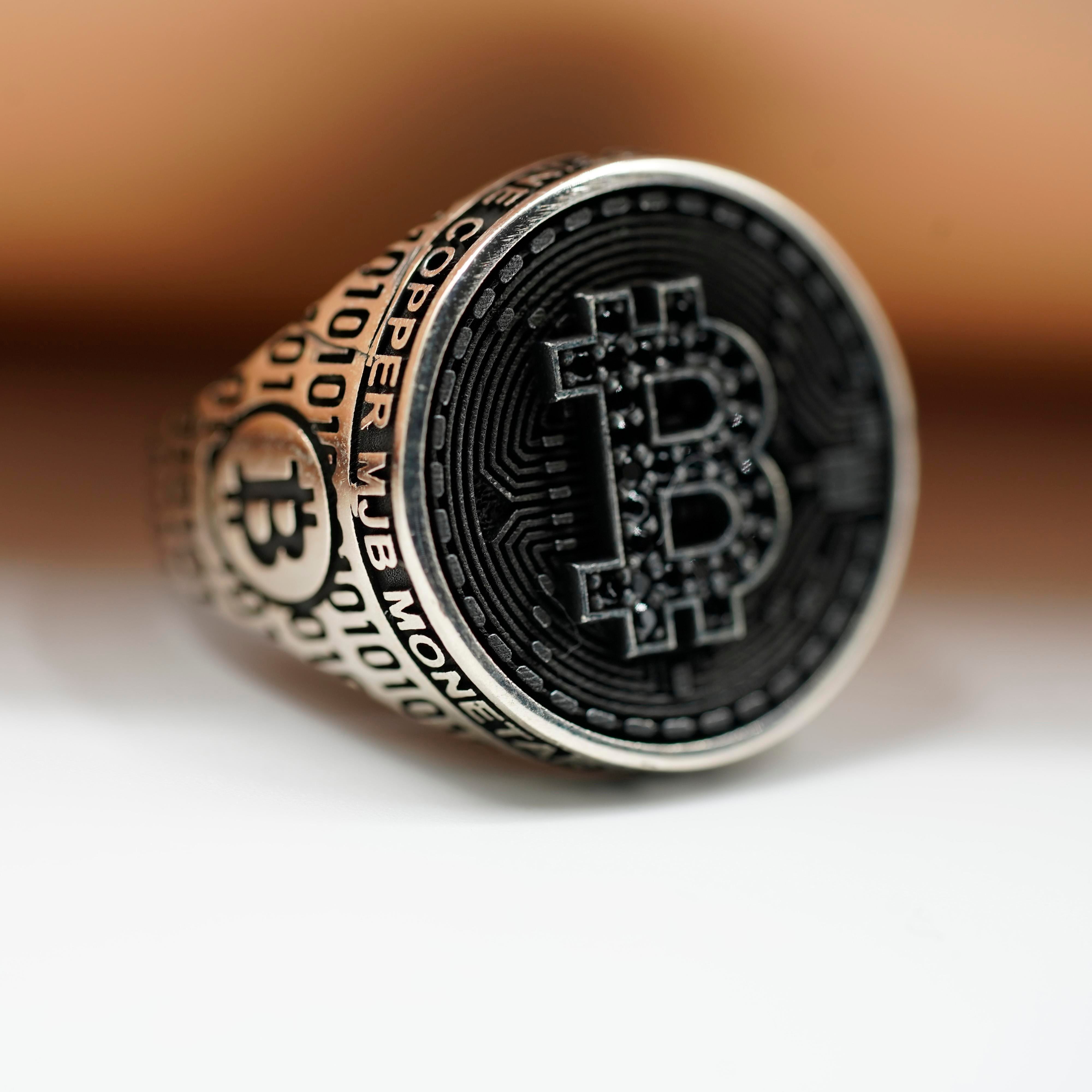 Luxury Bitcoin Ring