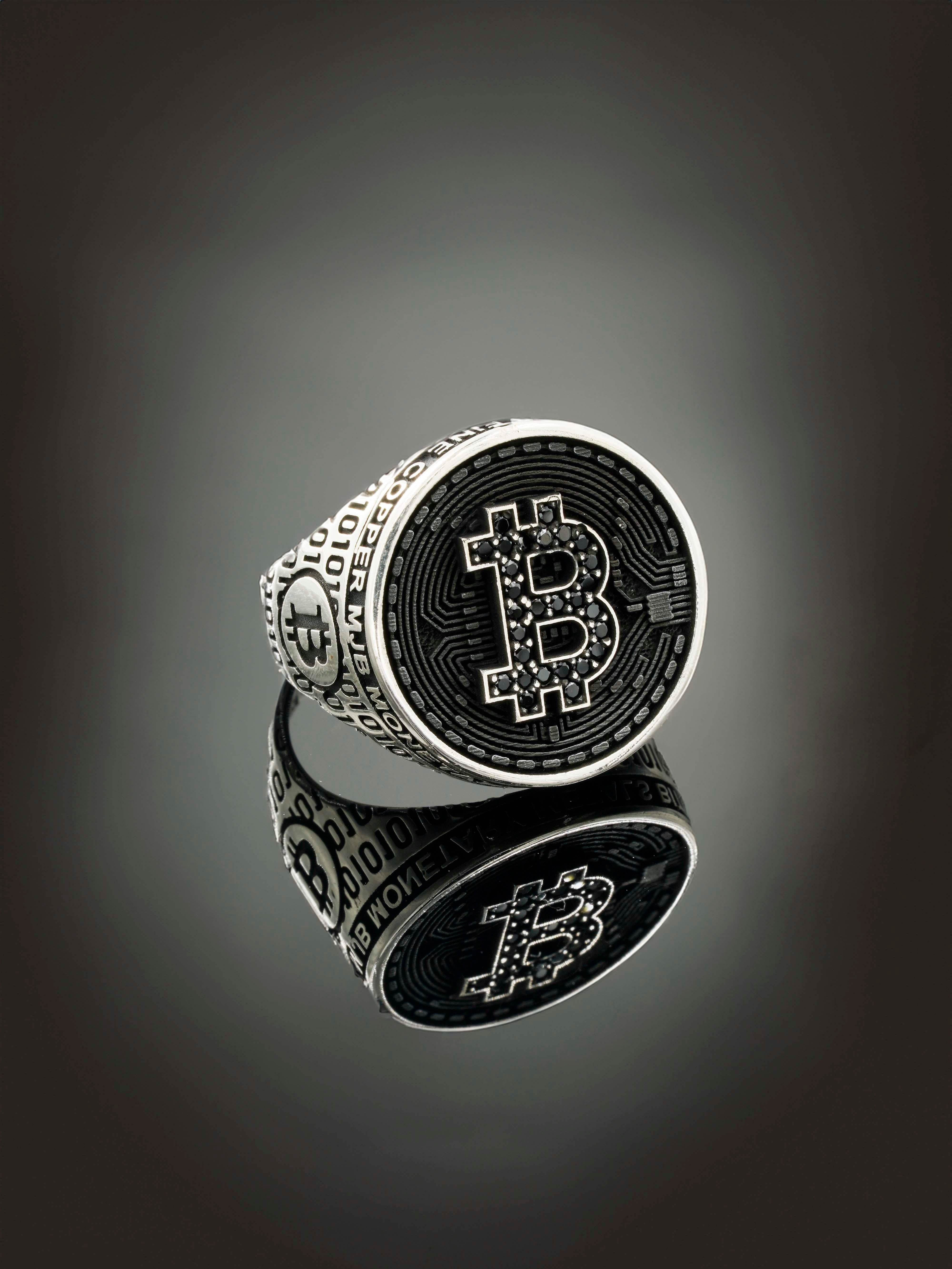 Luxury Bitcoin Ring