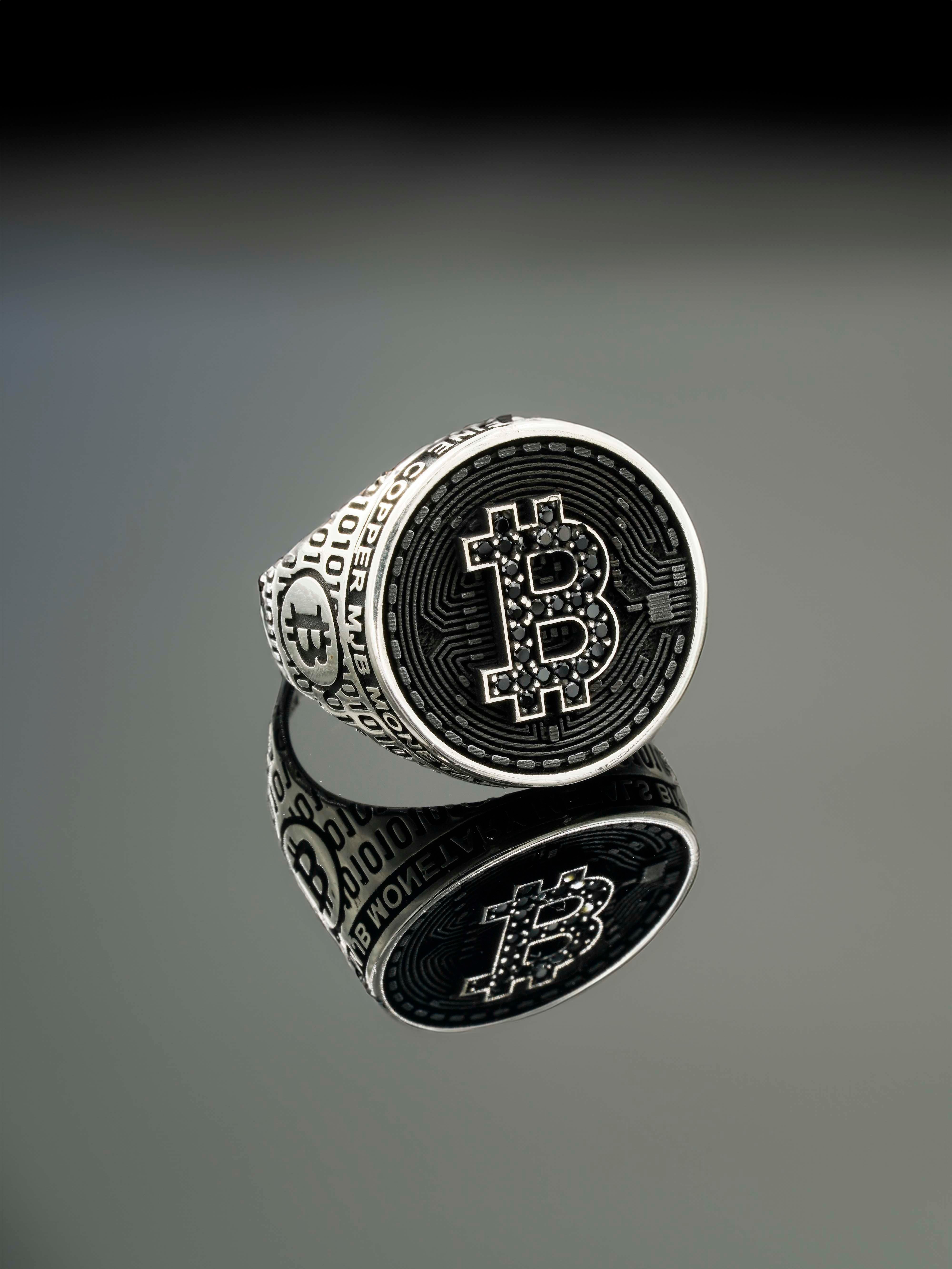 Luxury Bitcoin Ring