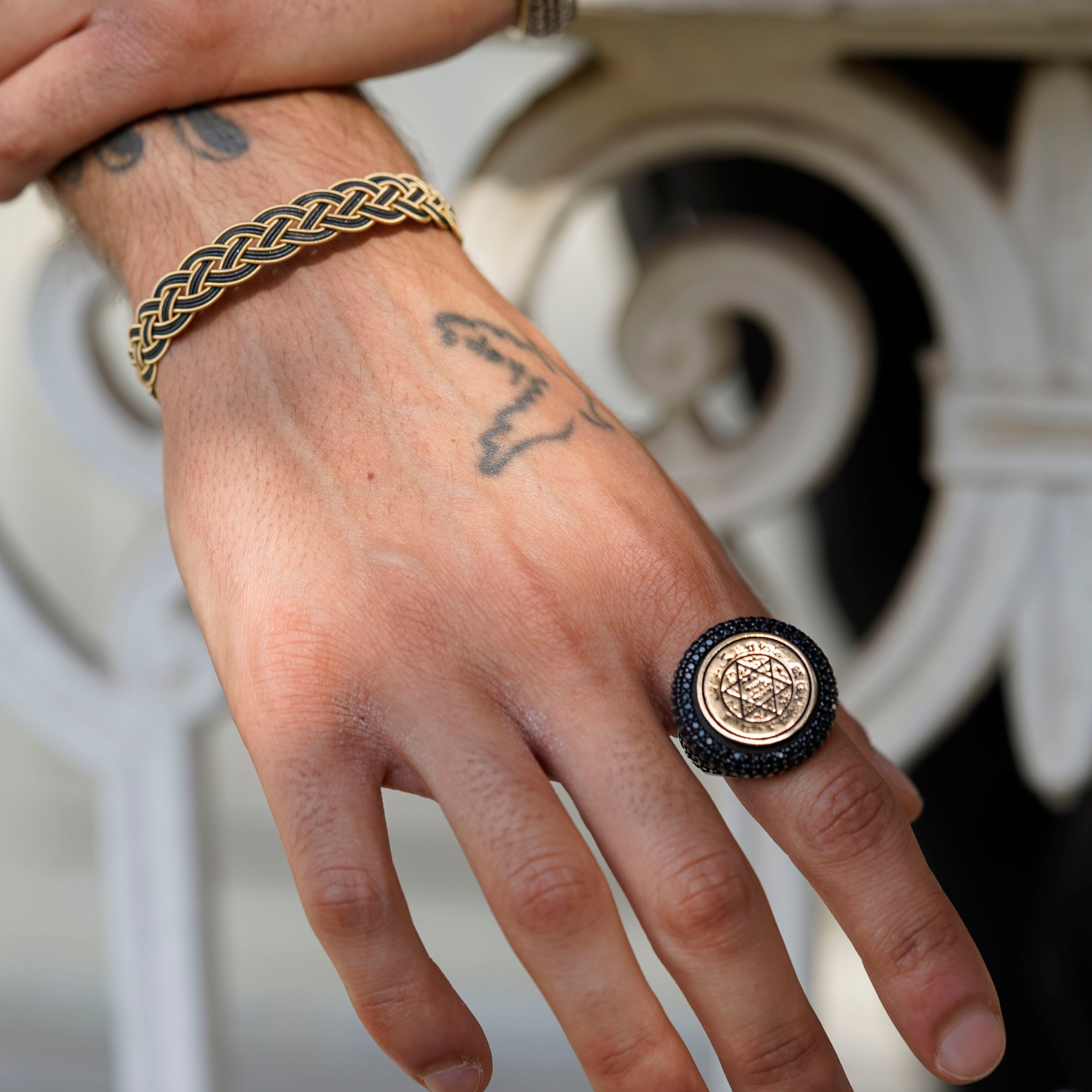 Luxury Black Ring