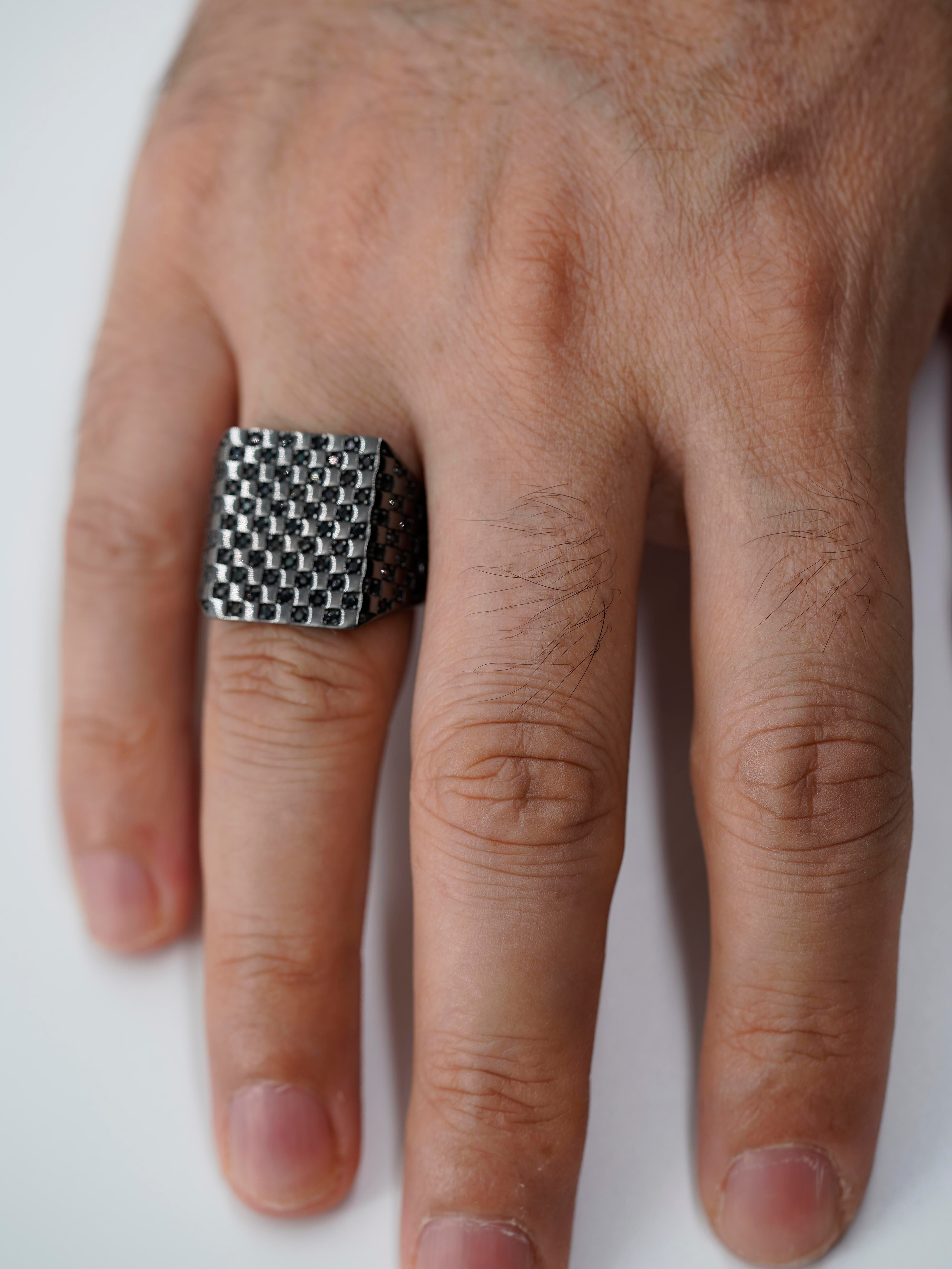 Luxury Black Stone Ring