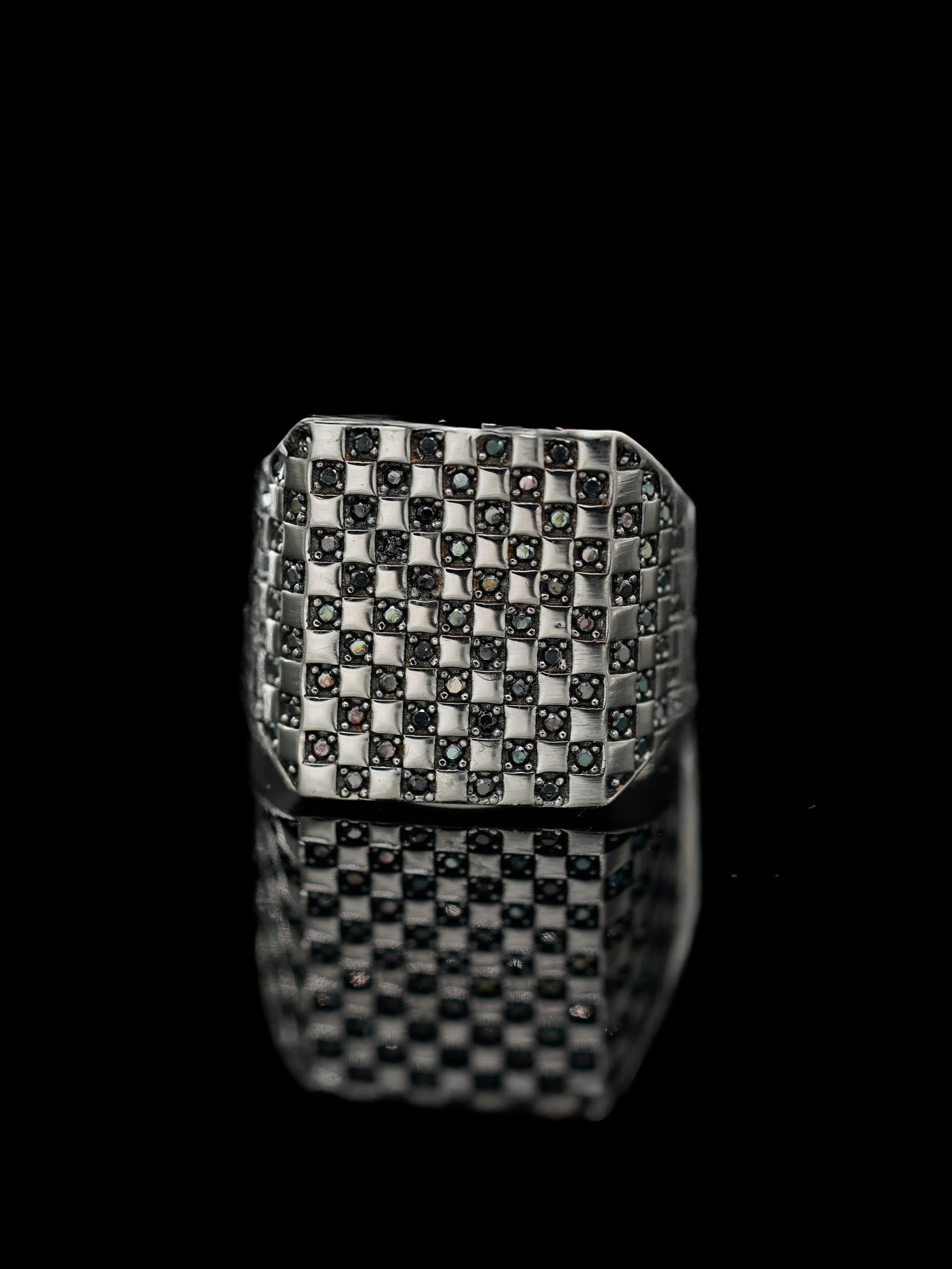 Luxury Black Stone Ring