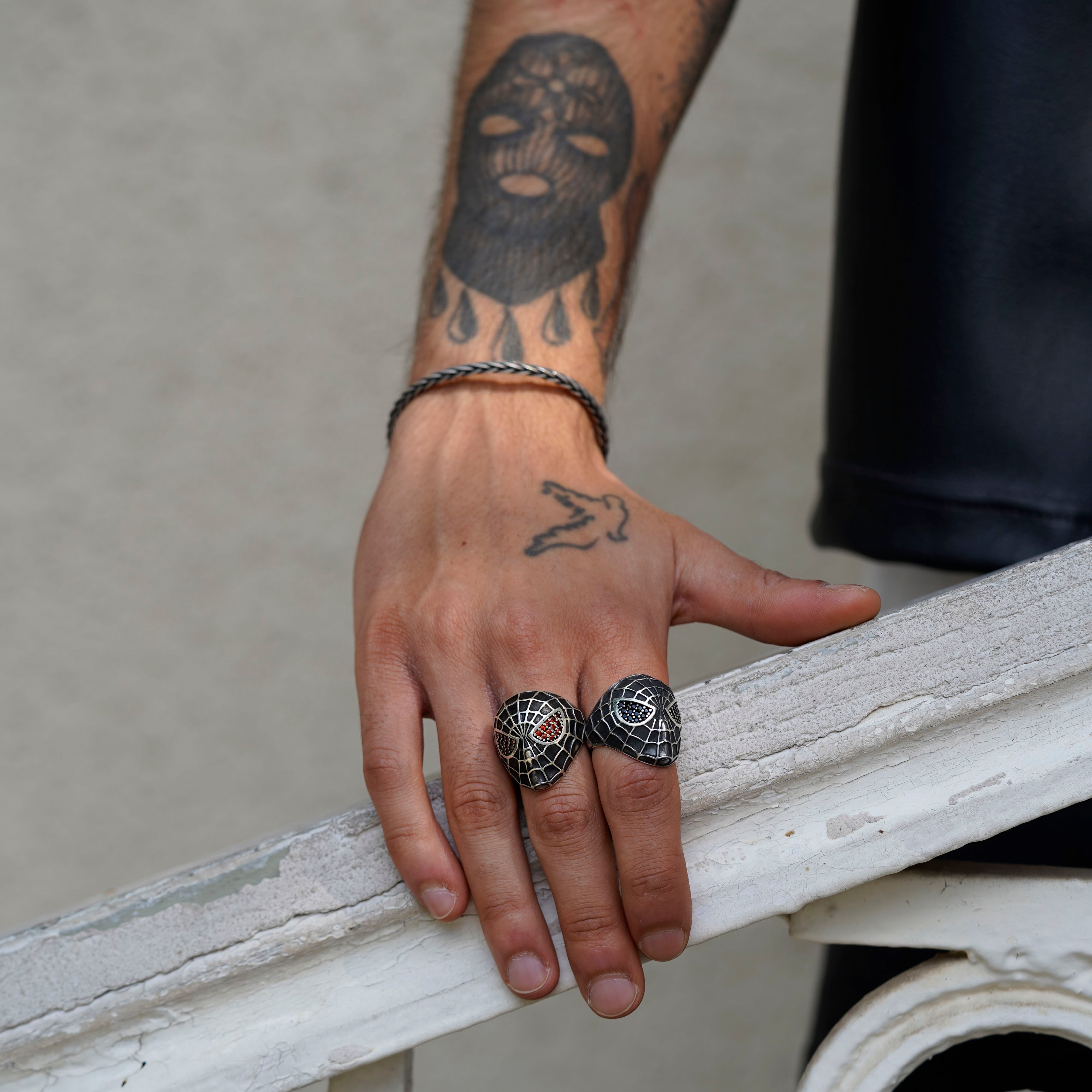 Luxury Black World Ring