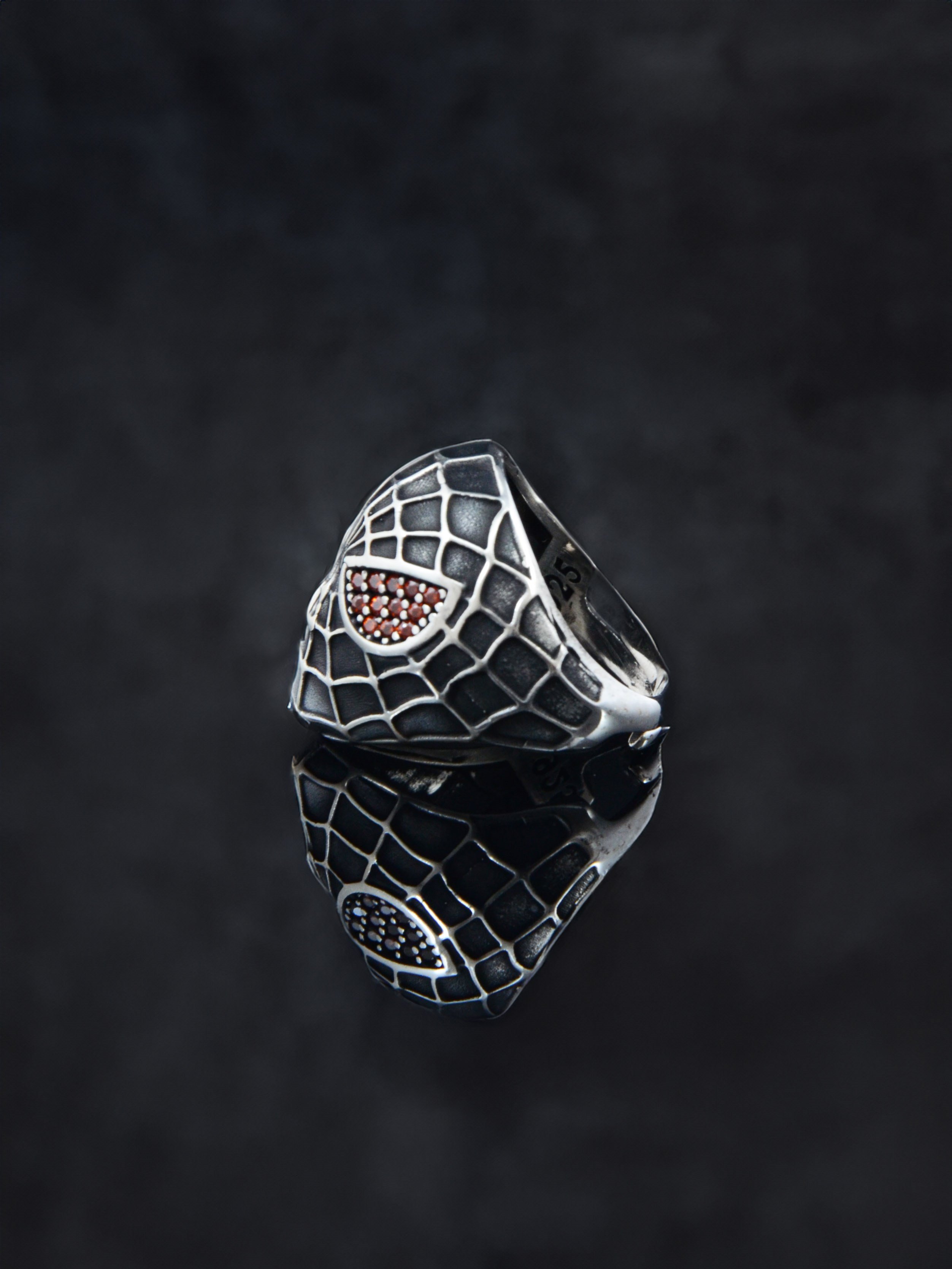 Luxury Black World Ring