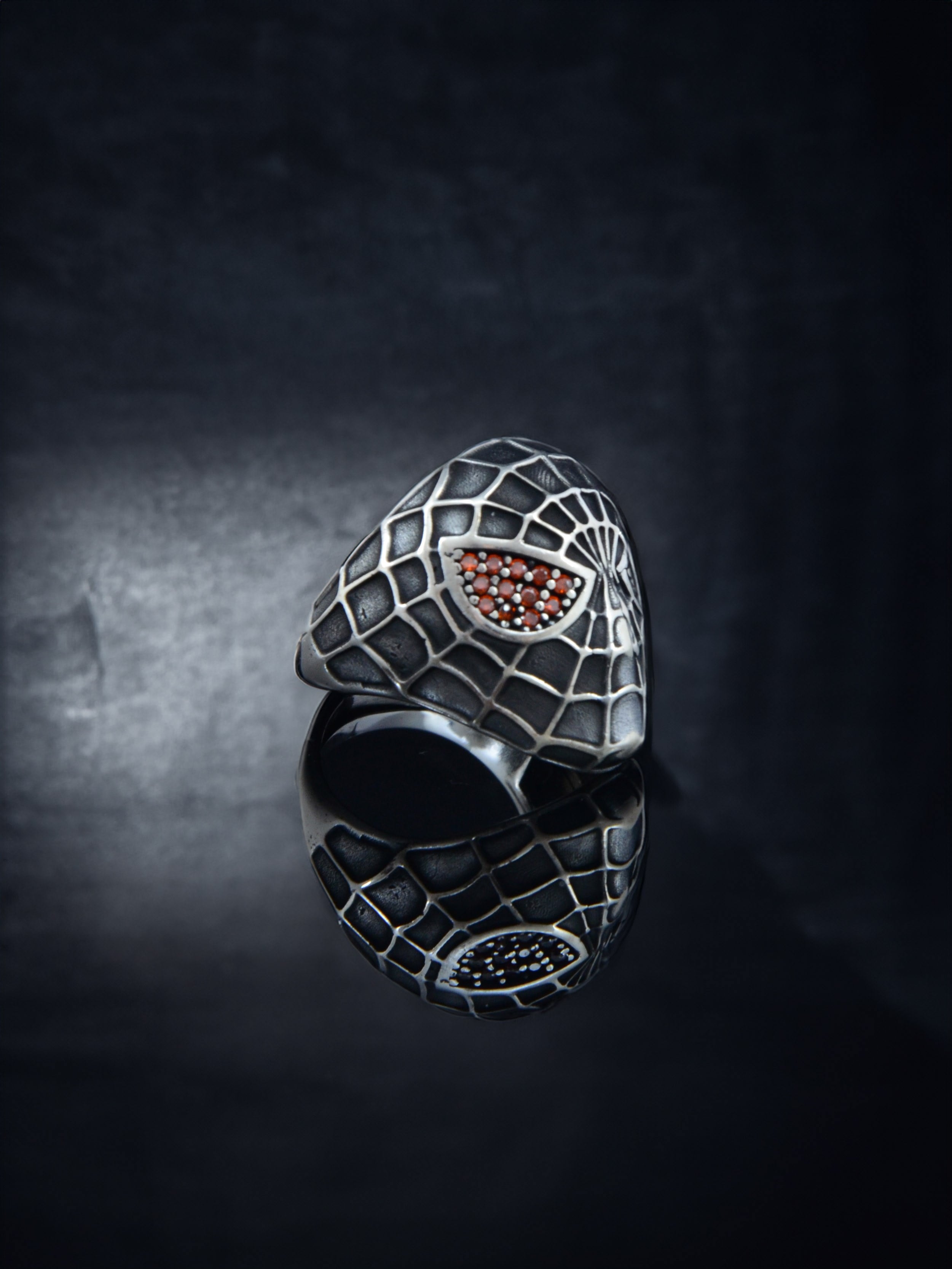 Luxury Black World Ring