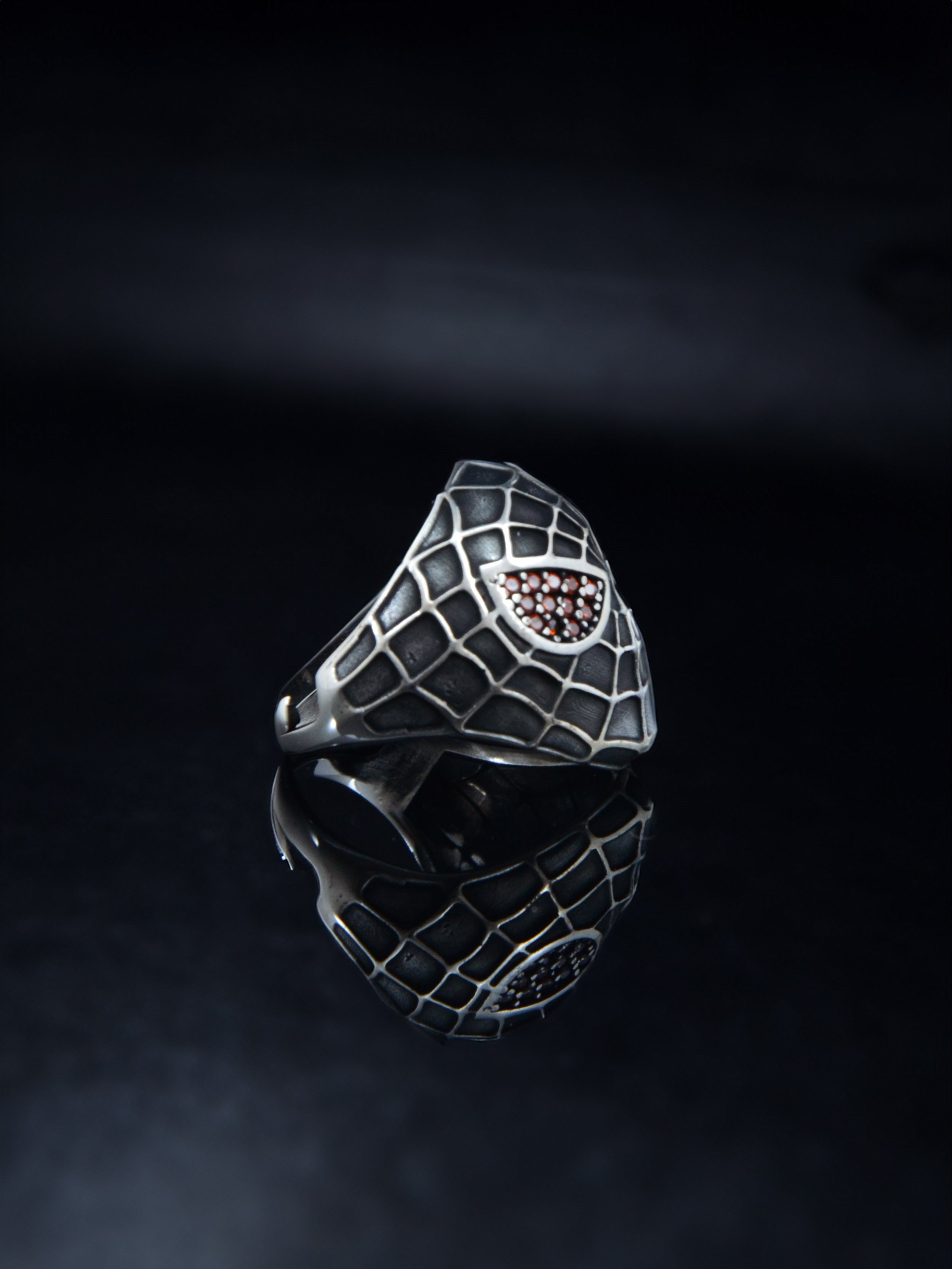 Luxury Black World Ring