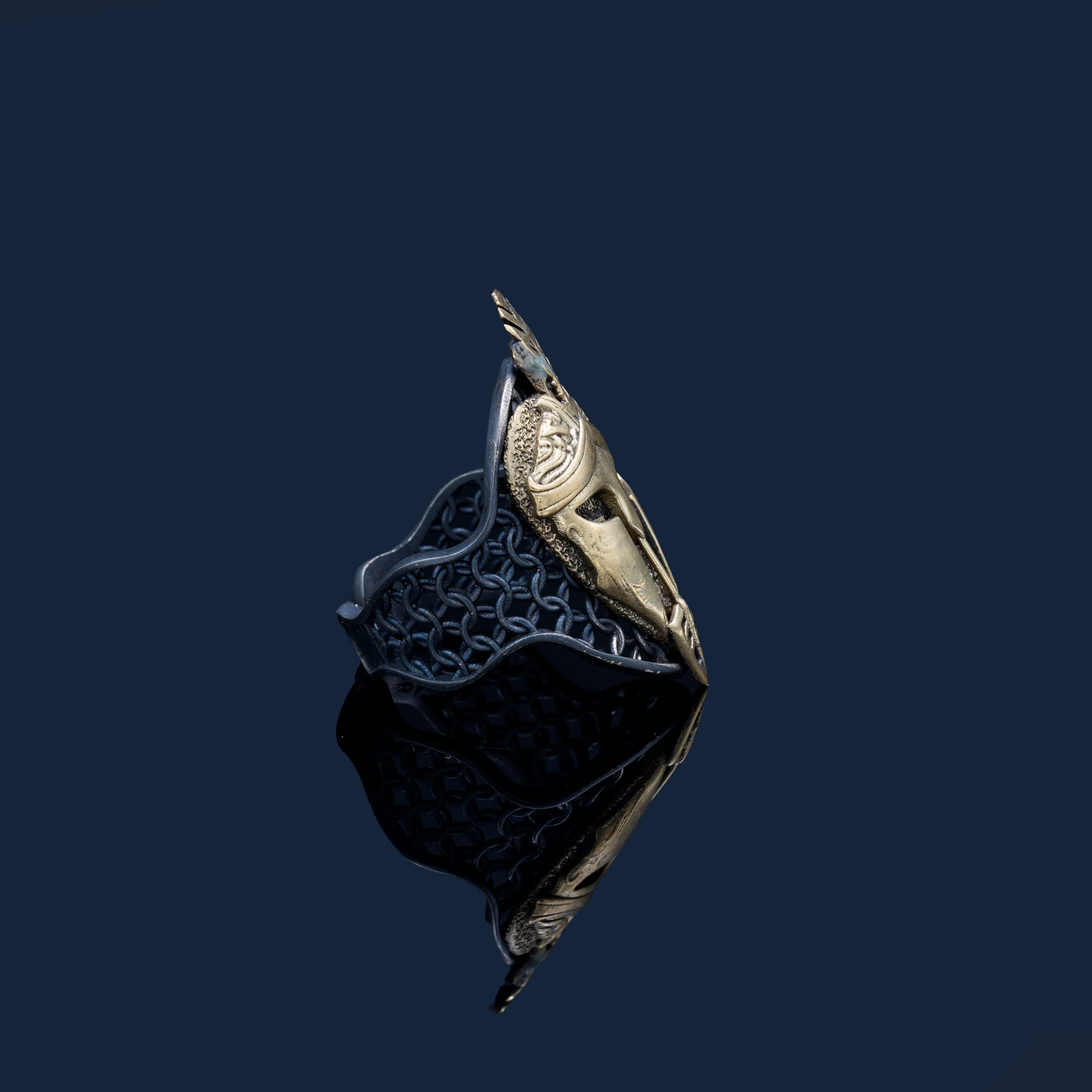 Luxury Helmet Ring