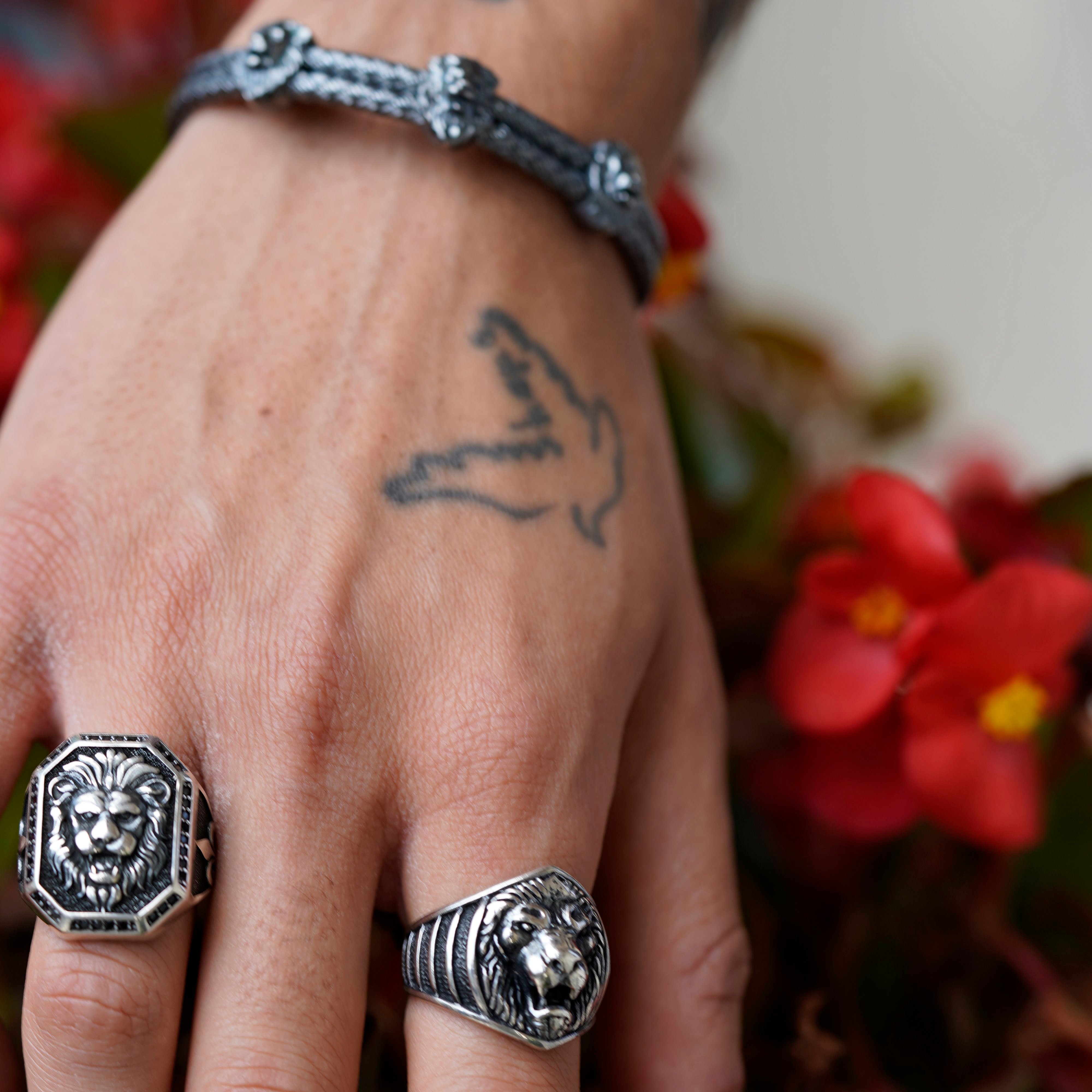 Luxury King Lion Ring