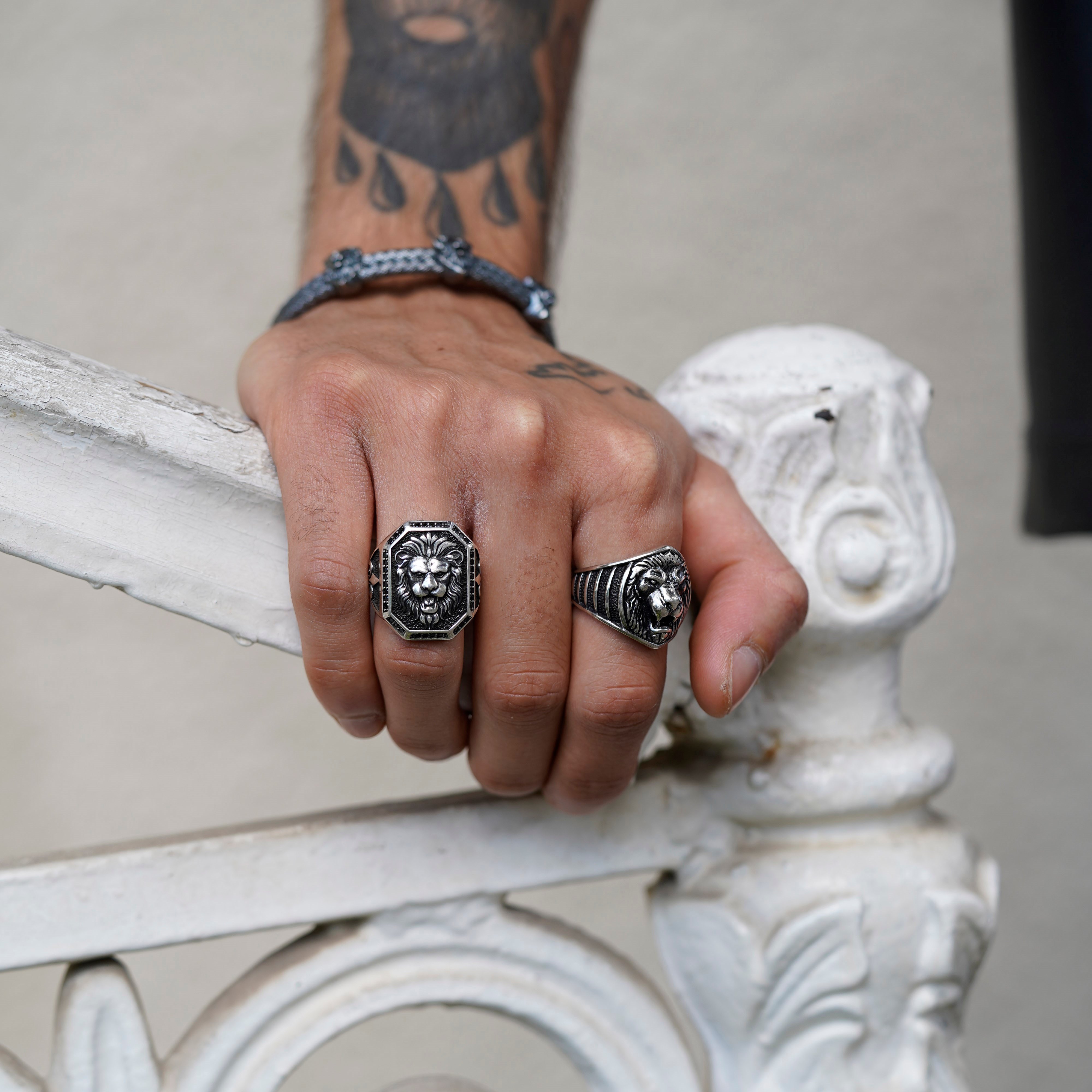 Luxury King Lion Ring