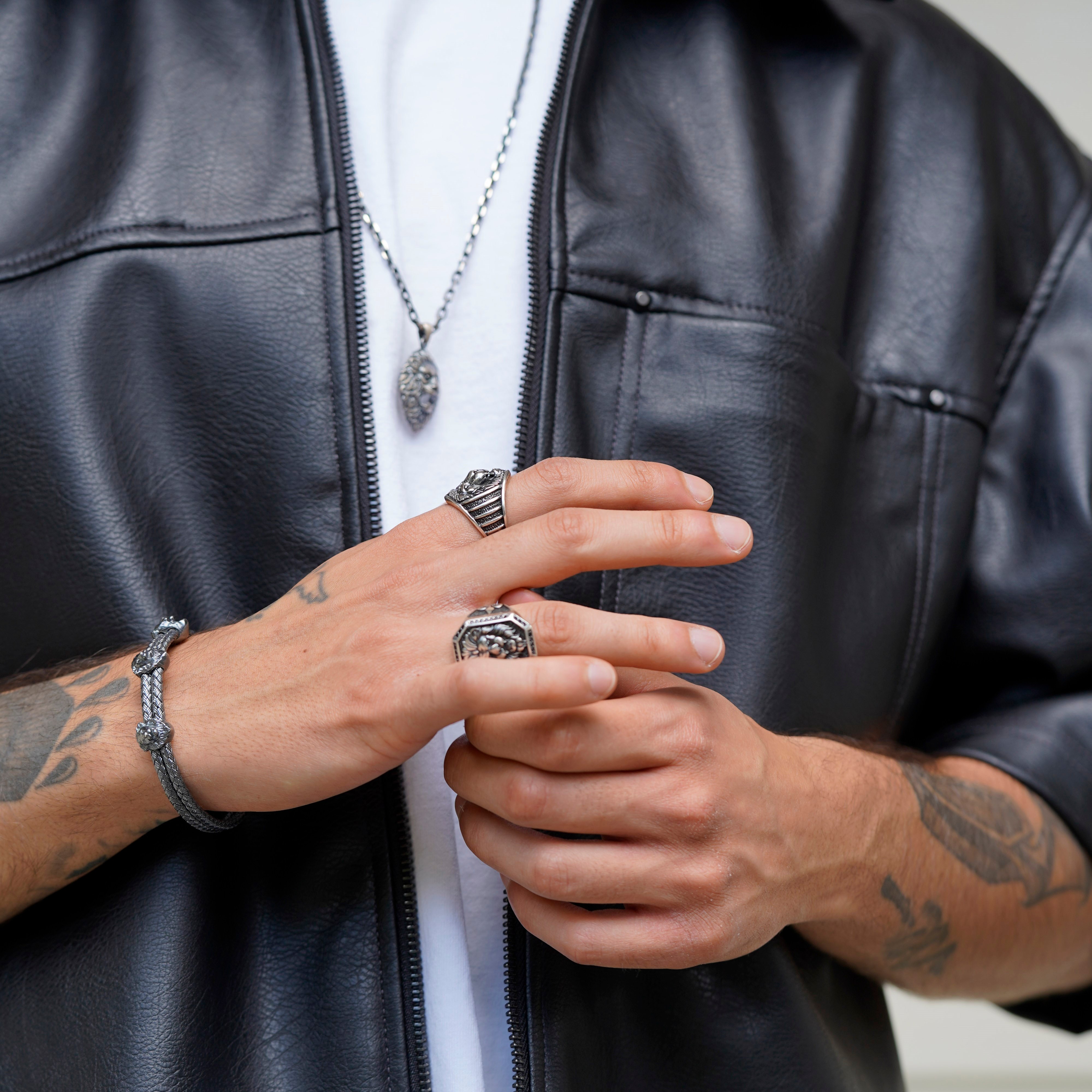 Luxury King Lion Ring