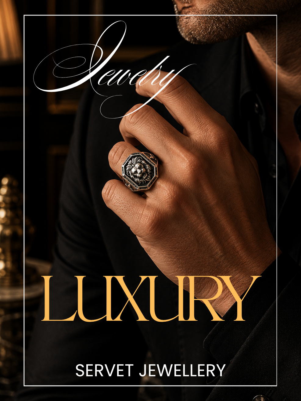 Luxury Lion Ring