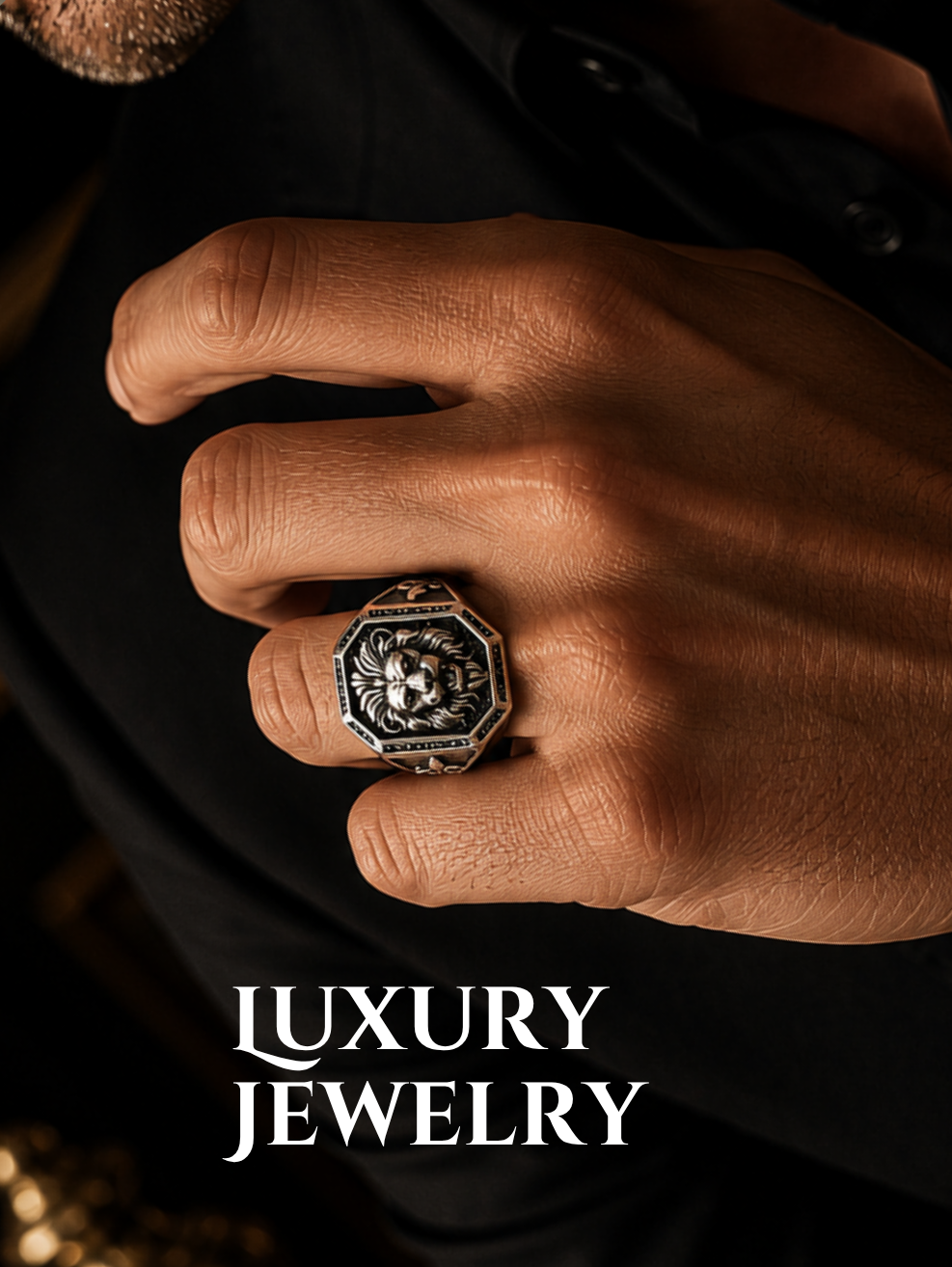 Luxury Lion Ring