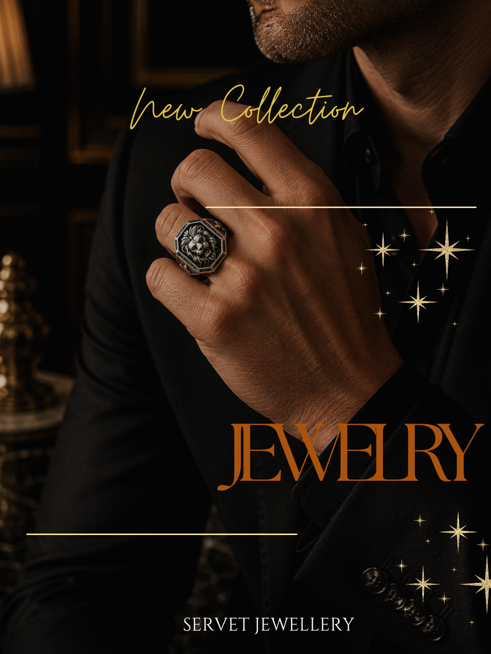 Luxury Lion Ring