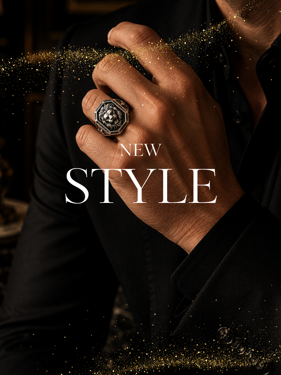 Luxury Lion Ring