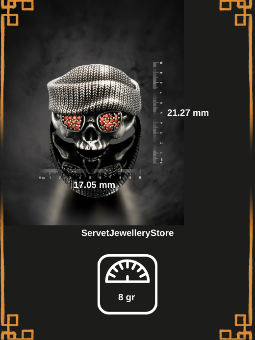 Luxury Skull Ring