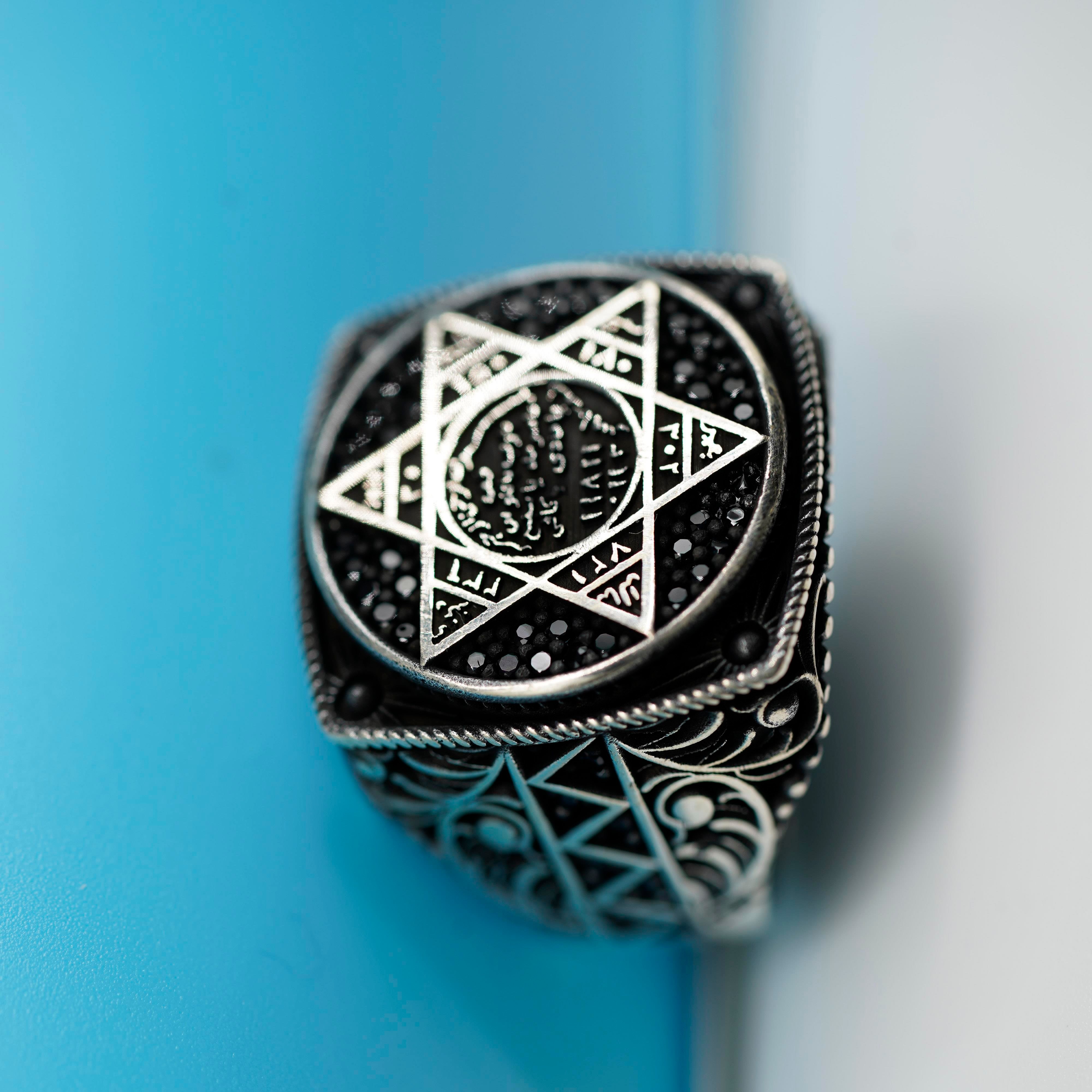 Luxury Star of David Ring