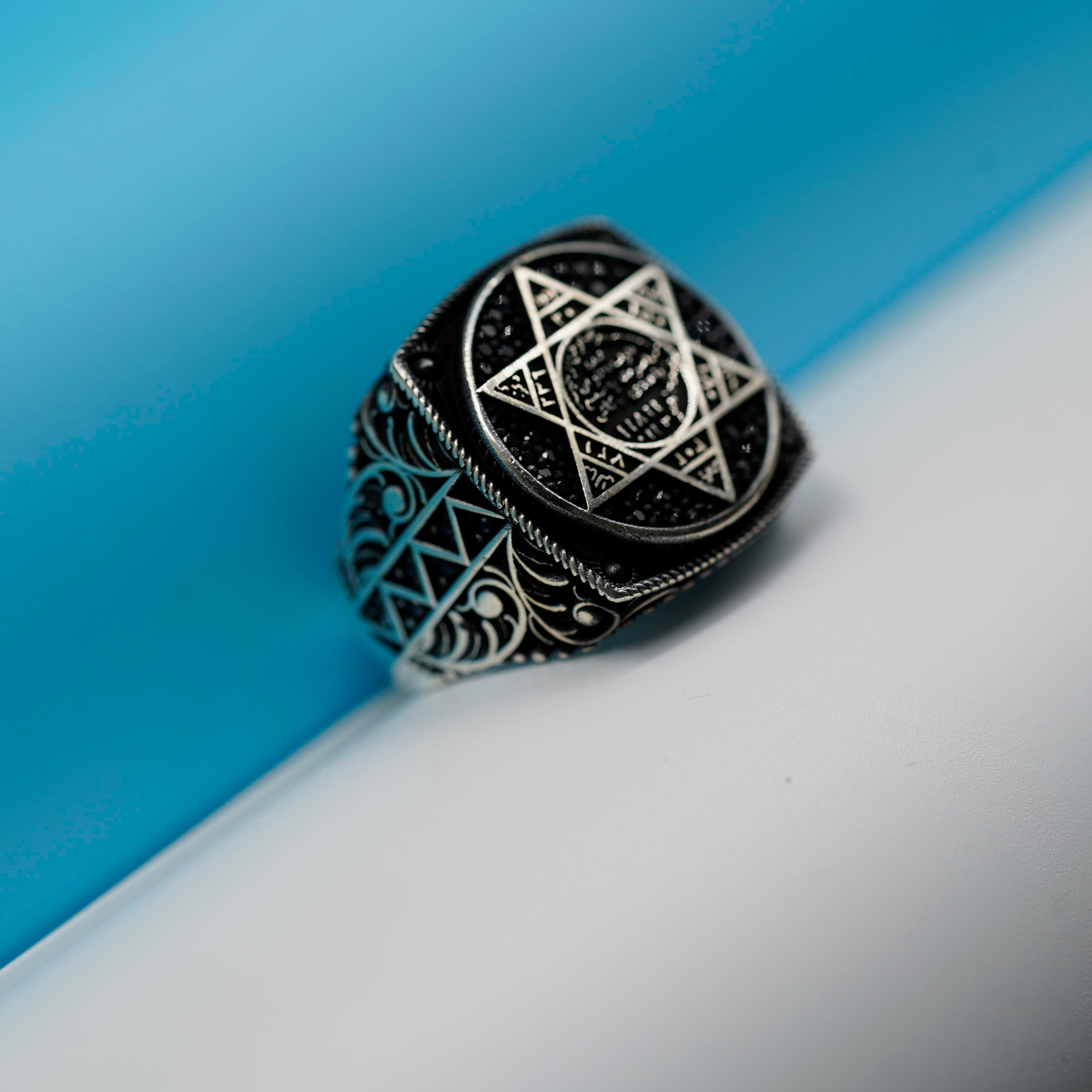 Luxury Star of David Ring