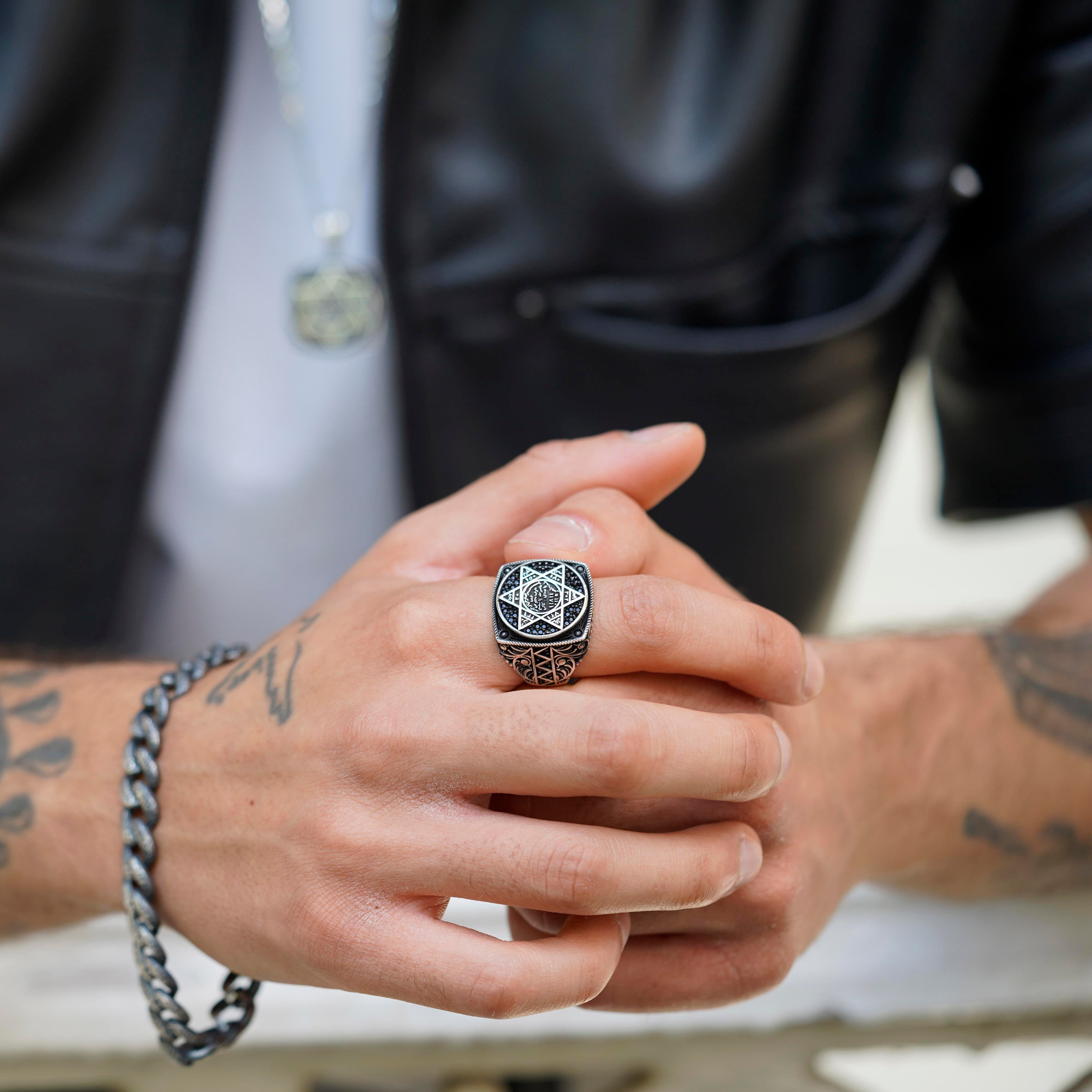 Luxury Star of David Ring