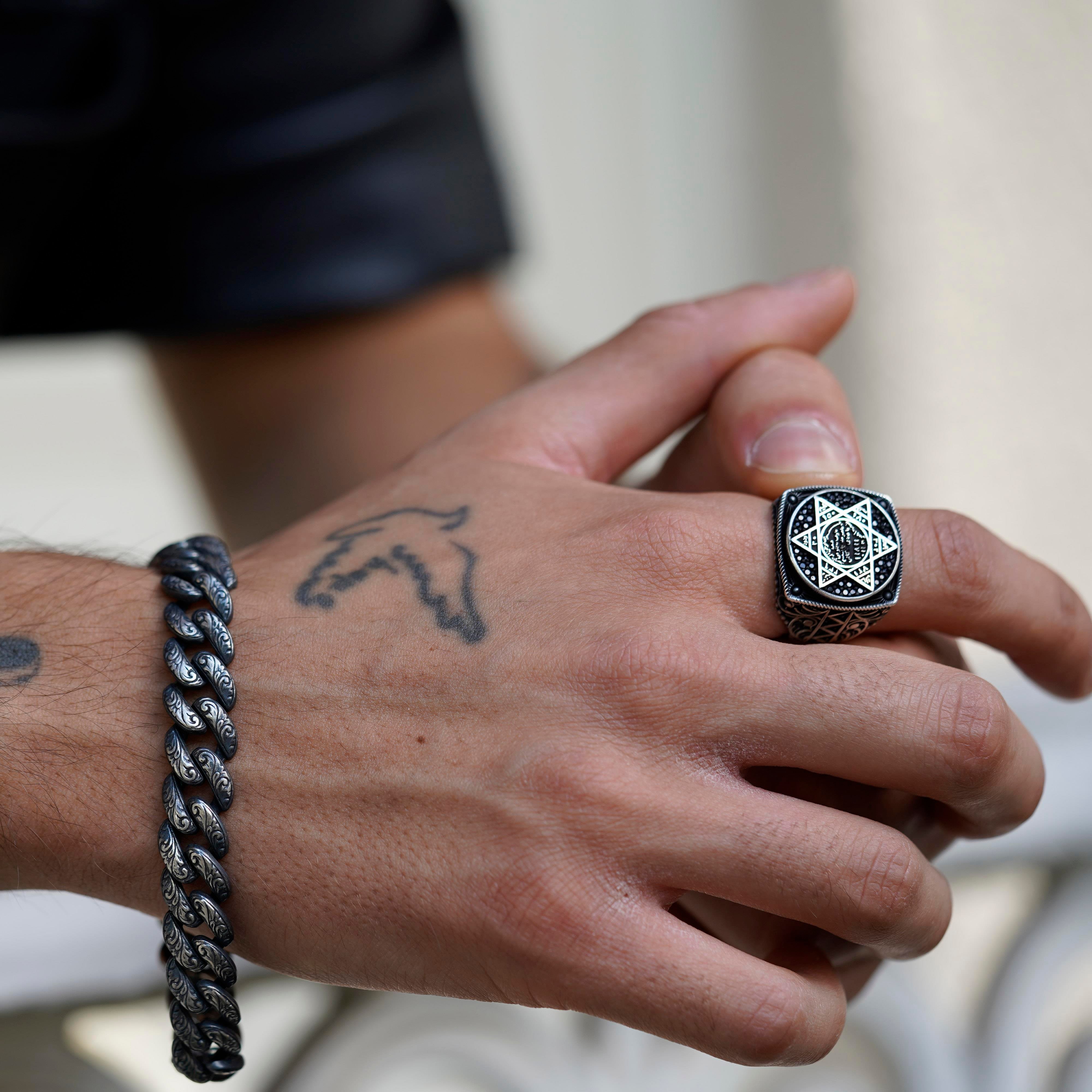 Luxury Star of David Ring