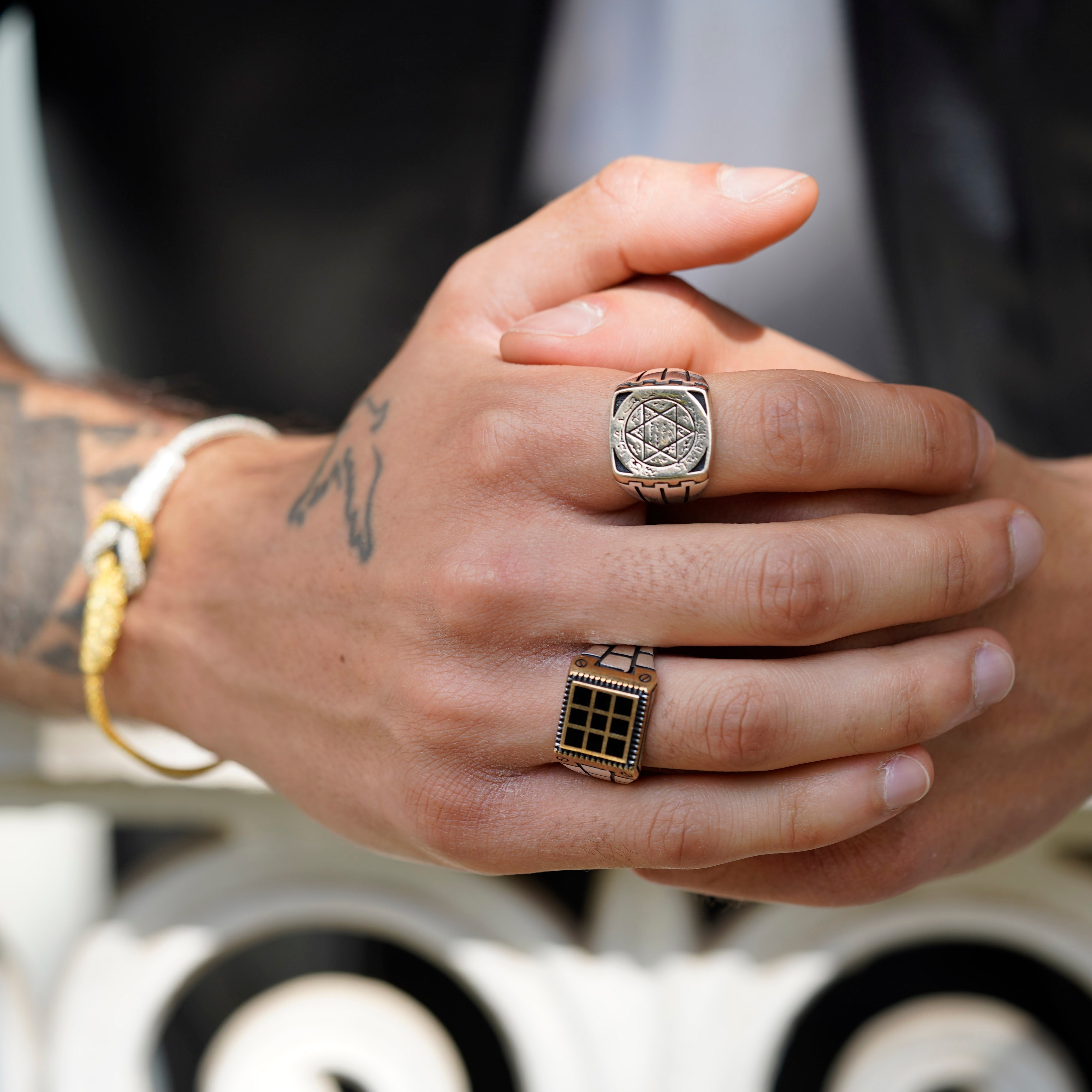 Luxury White Stone Ring